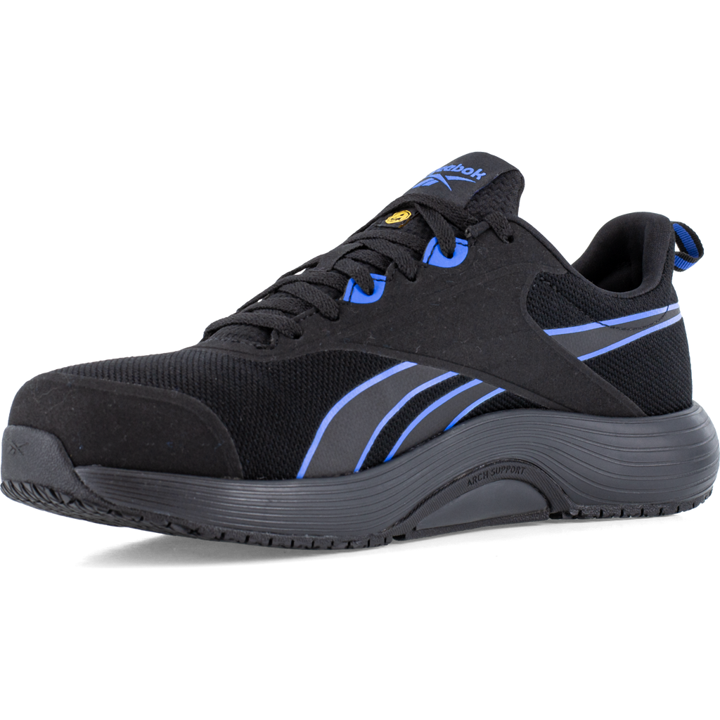 Reebok Lite Plus Safety Shoes S1PS, Black/Blue (3)