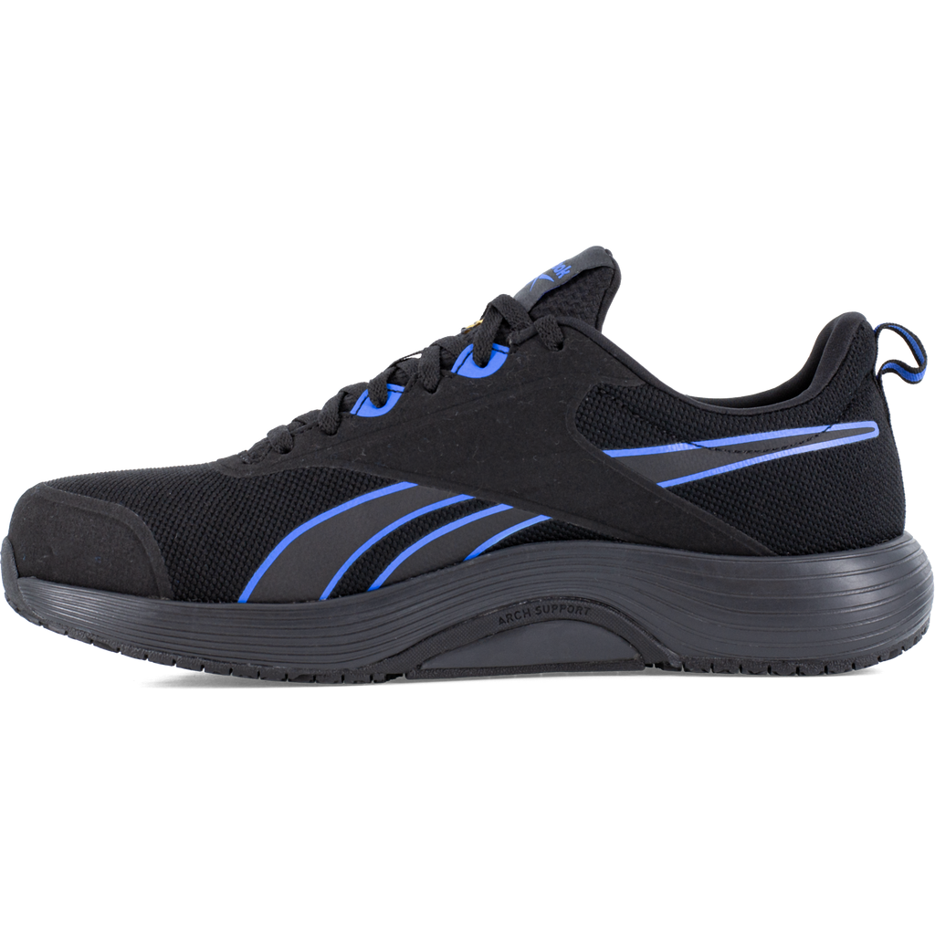 Reebok Lite Plus Safety Shoes S1PS, Black/Blue (4)