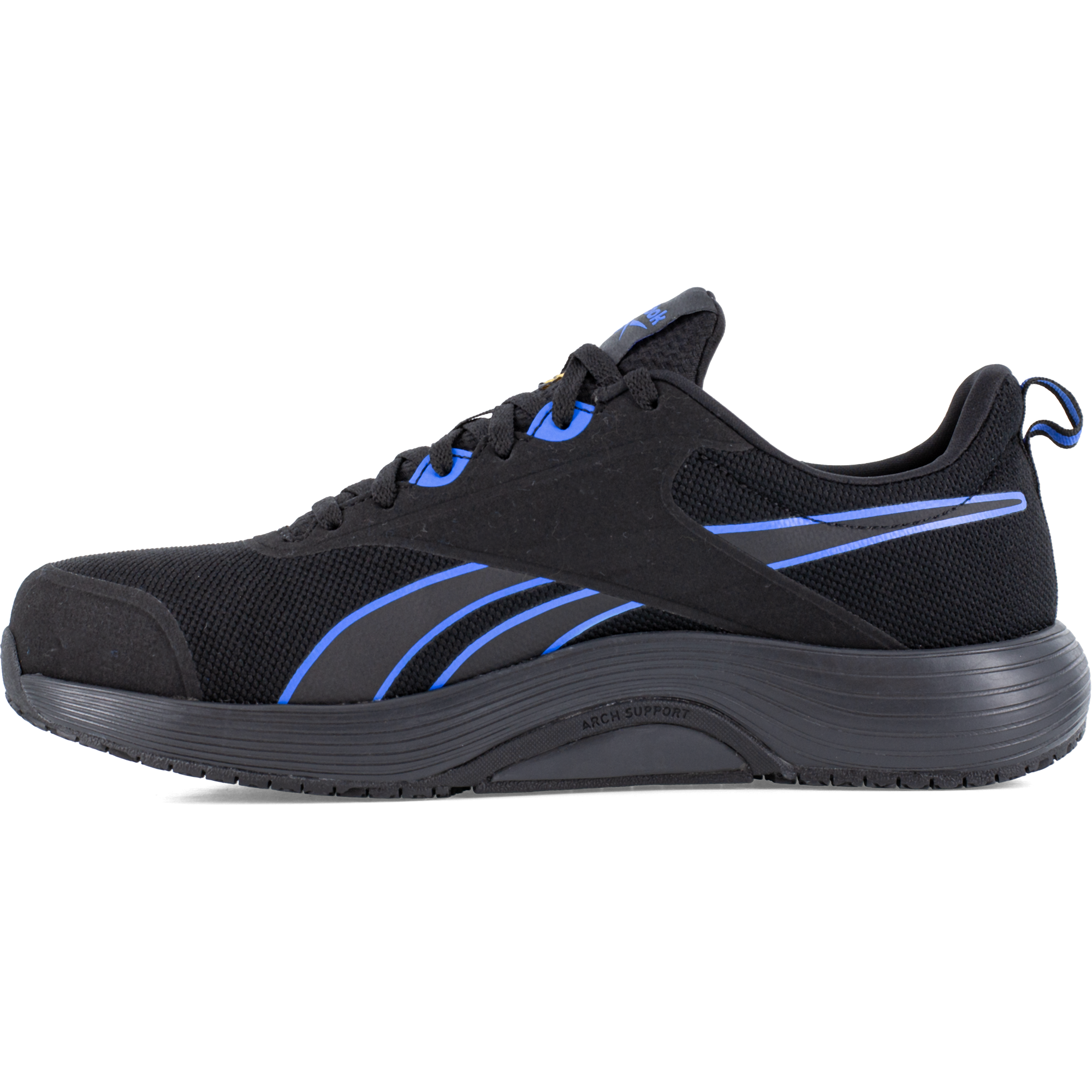 Reebok Lite Plus Safety Shoes S1PS, Black/Blue (4)