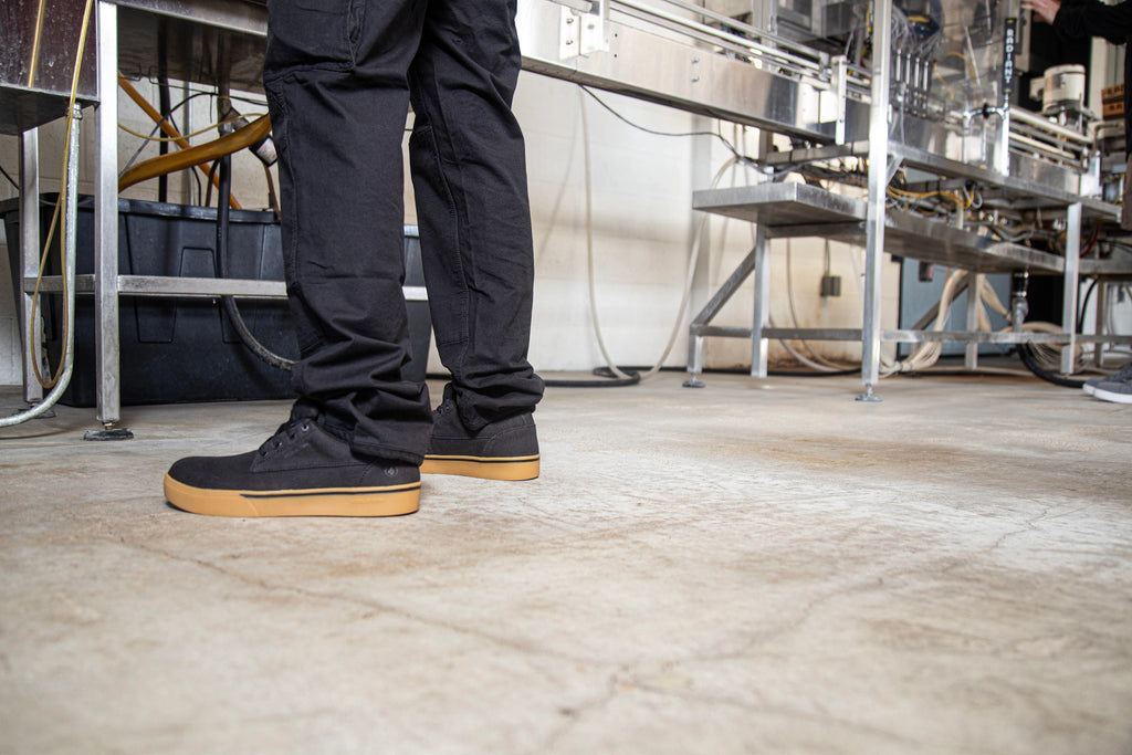 Volcom True Safety Shoes S1PS, Black Tan (6)