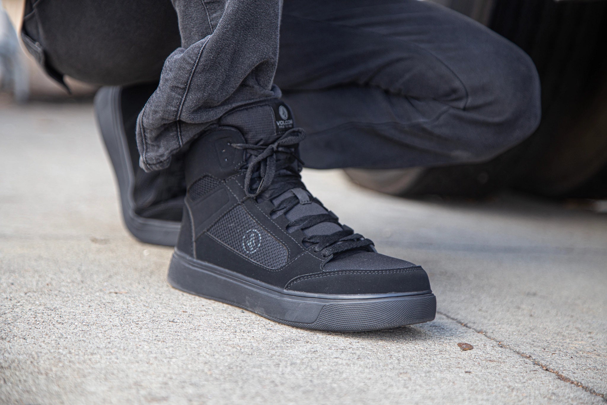 Volcom Evolve High Safety Shoes S3S, Black (8)