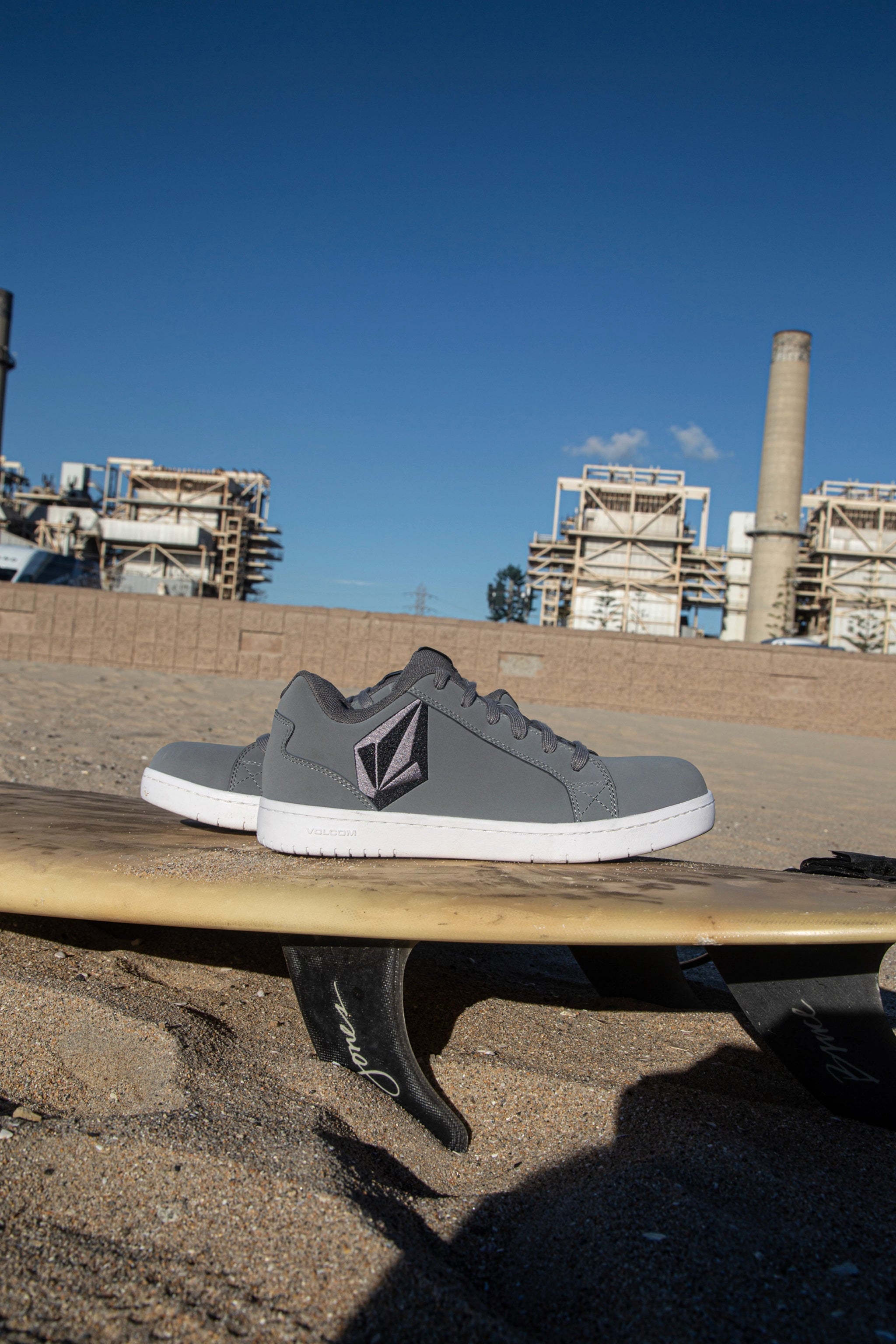 Volcom Stone Safety Shoes S3S, Dark Grey (8)