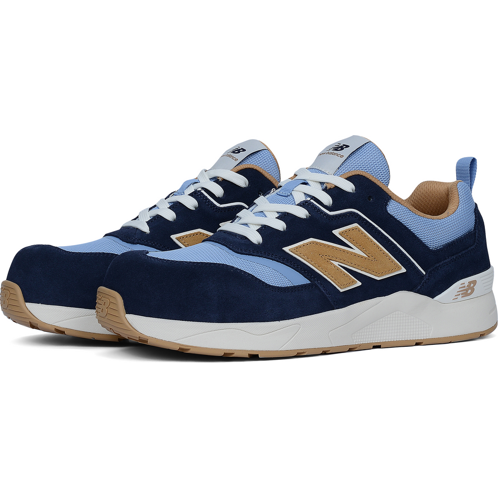 New Balance Elite Lite Safety Shoes S1 PL HRO FO SC SR Blue/coffee (9)