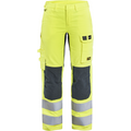Blaklader Ladies Multi-Norm Stretch Work Trousers, Yellow/Navy