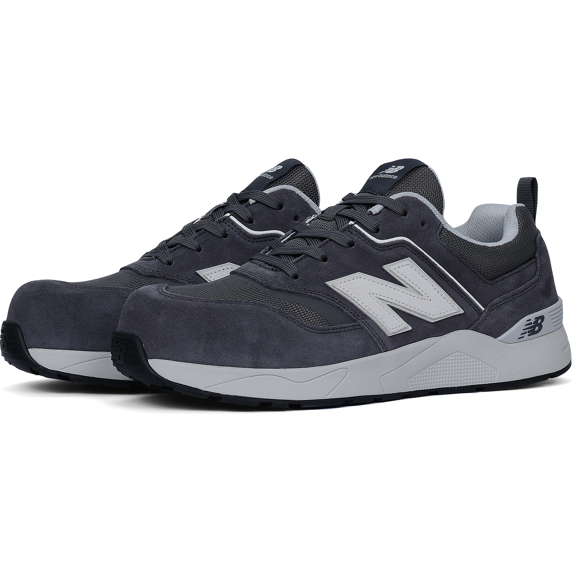 New Balance Elite Lite Mens Safety Shoes S1 PL HRO FO SC SR Grey/white (6)