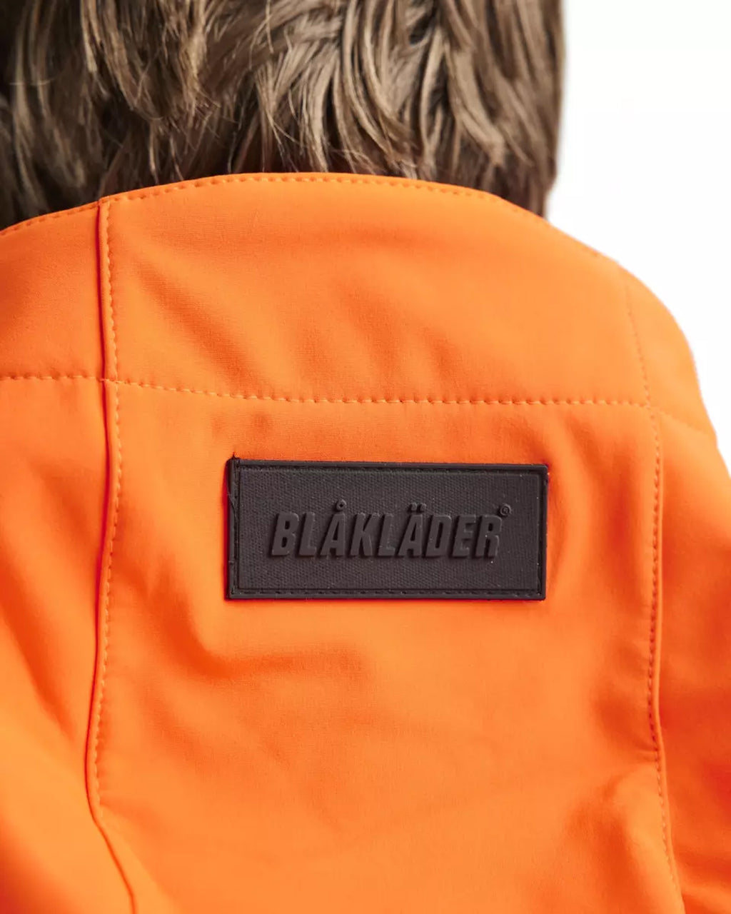 Blaklader High Vis Softshell Jacket, Orange/Medium Grey (9)