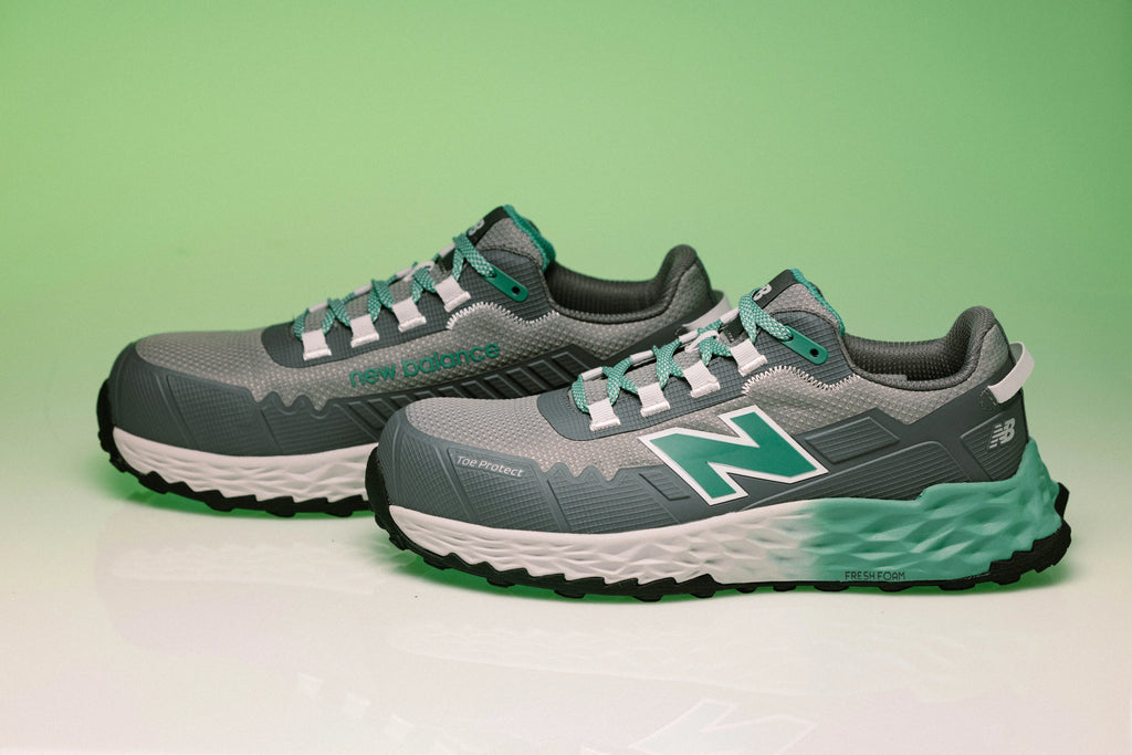 New Balance Cremorne Safety shoes S3L, alloy / green (11)