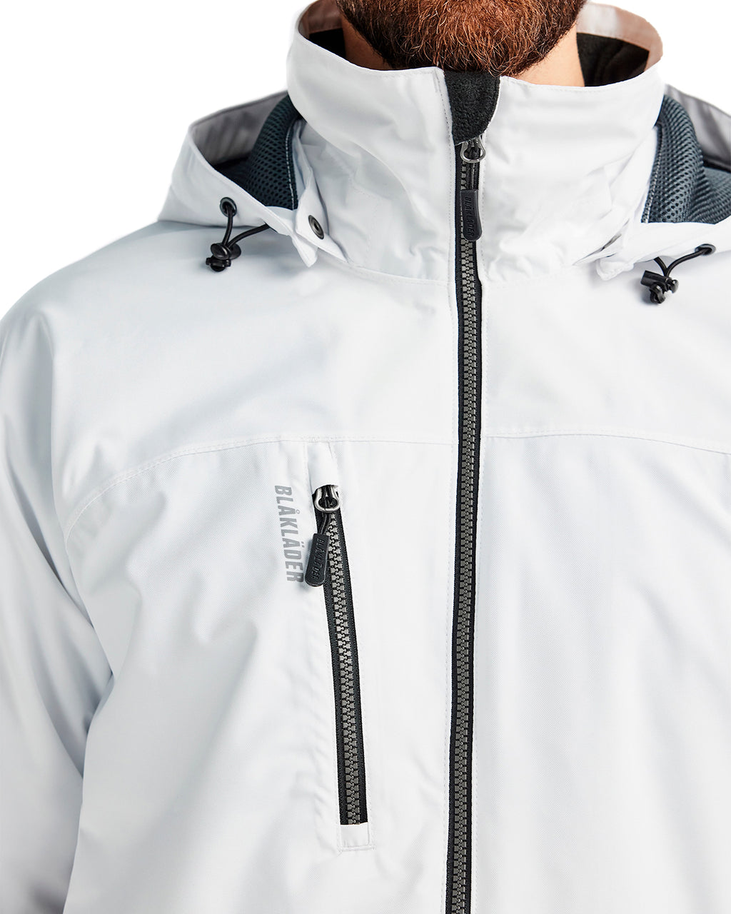 Blaklader Lined Lightweight Winter Jacket, White/Dark Grey (10)