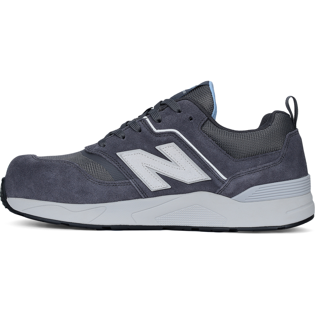 New Balance Elite Lite Womens Safety Shoe S1 PL HRO FO SC SR Magnet/whispy Blue (3)