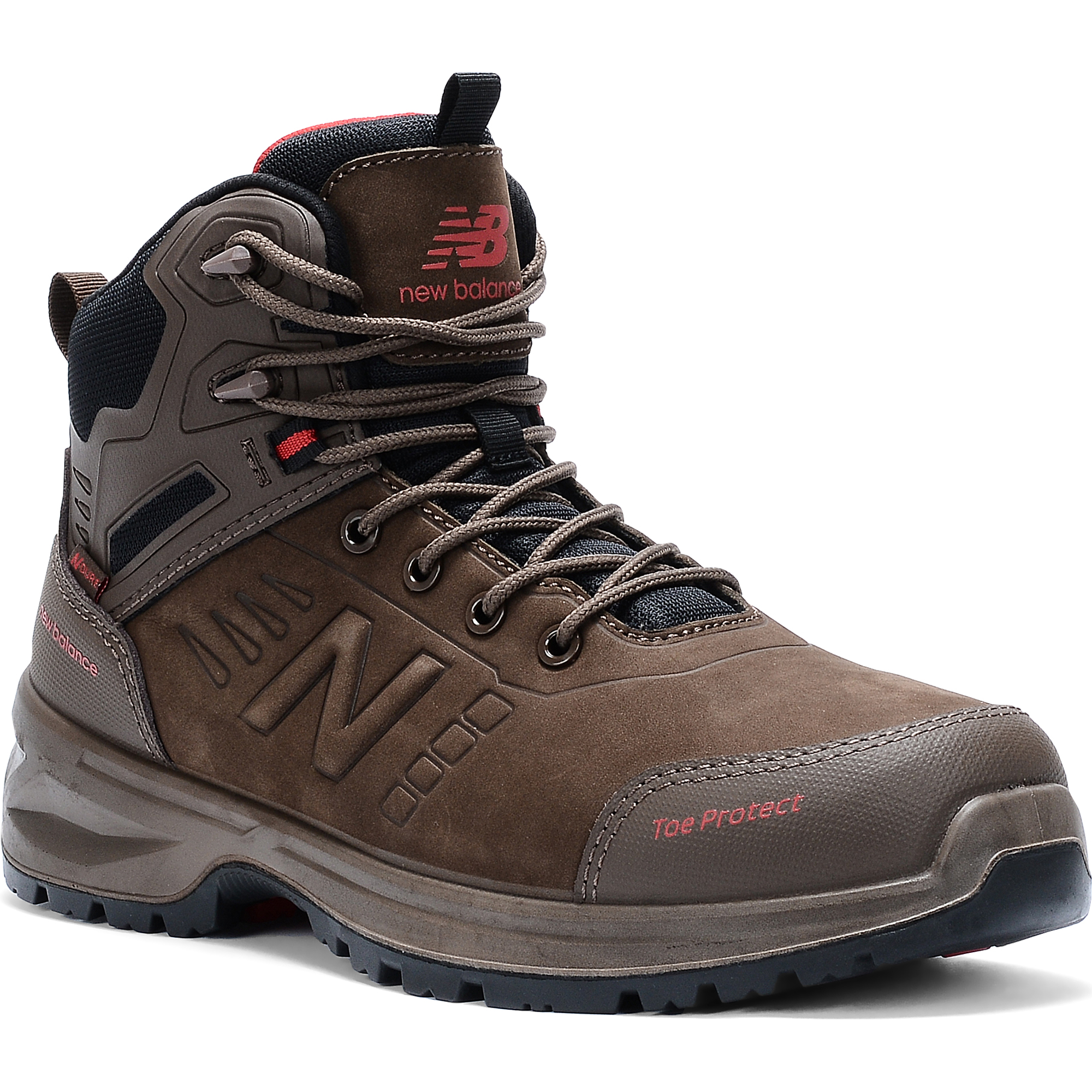 New Balance Calibre Safety Boots S3L FO HRO SR SC Chocolate Width 2E