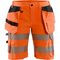 Blaklader High Vis Women's Stretch Shorts, Orange