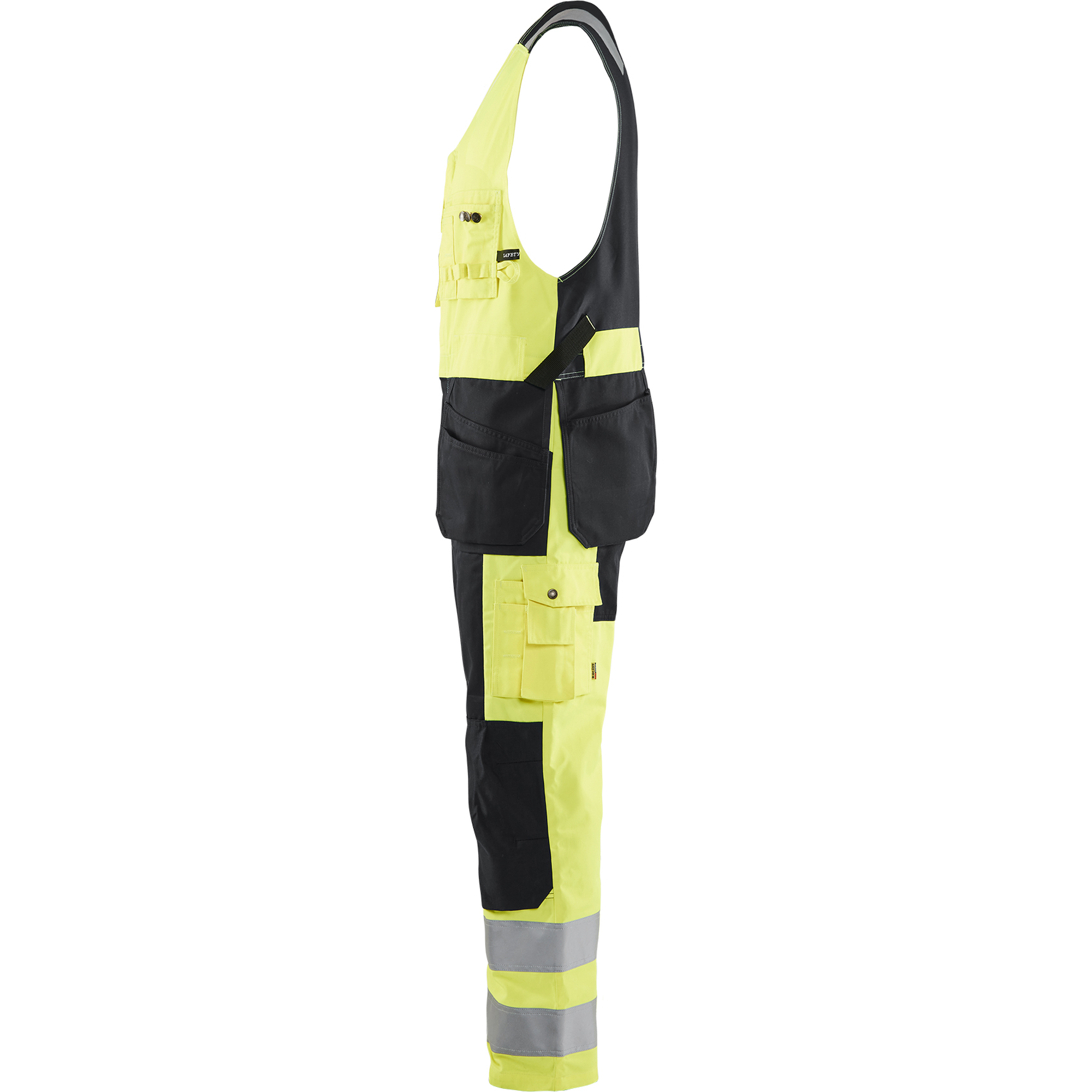 Blaklader High Vis Combination Trousers, Yellow/Black (3)