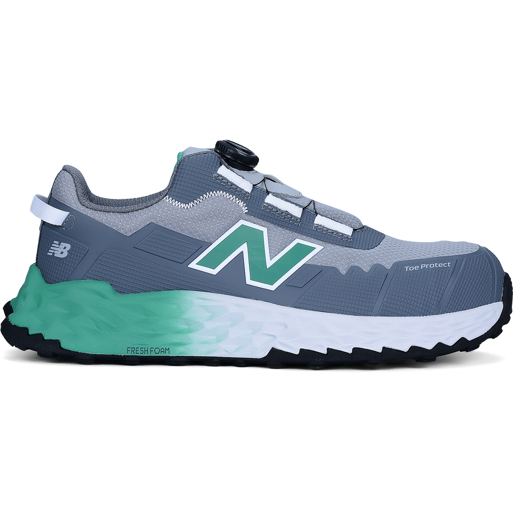 New Balance Cremorne BOA Safety shoes S3L, alloy / green (2)