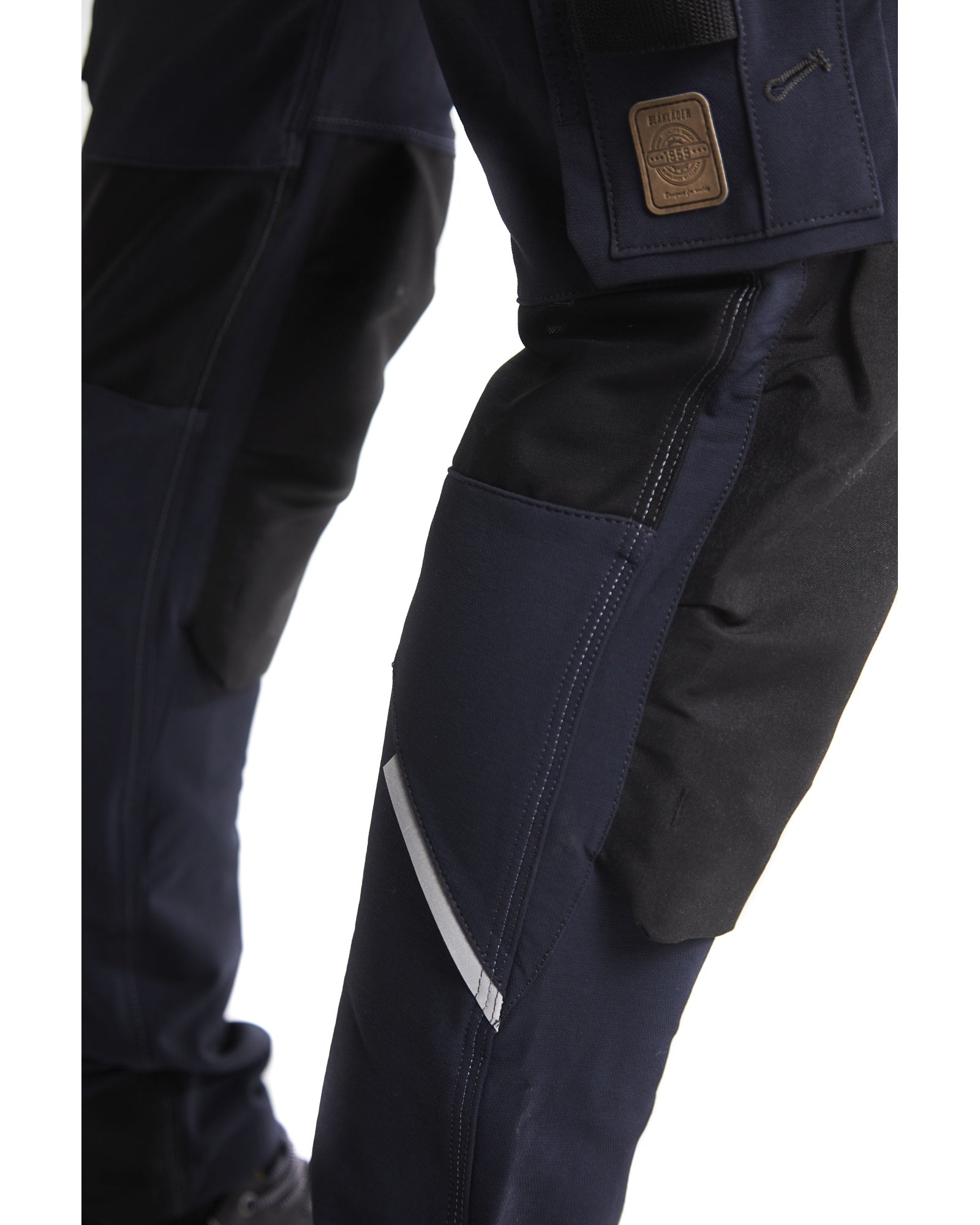 Blaklader X1900 4-Way Stretch Craftsman Work Trousers, Dark Navy/Black (8)