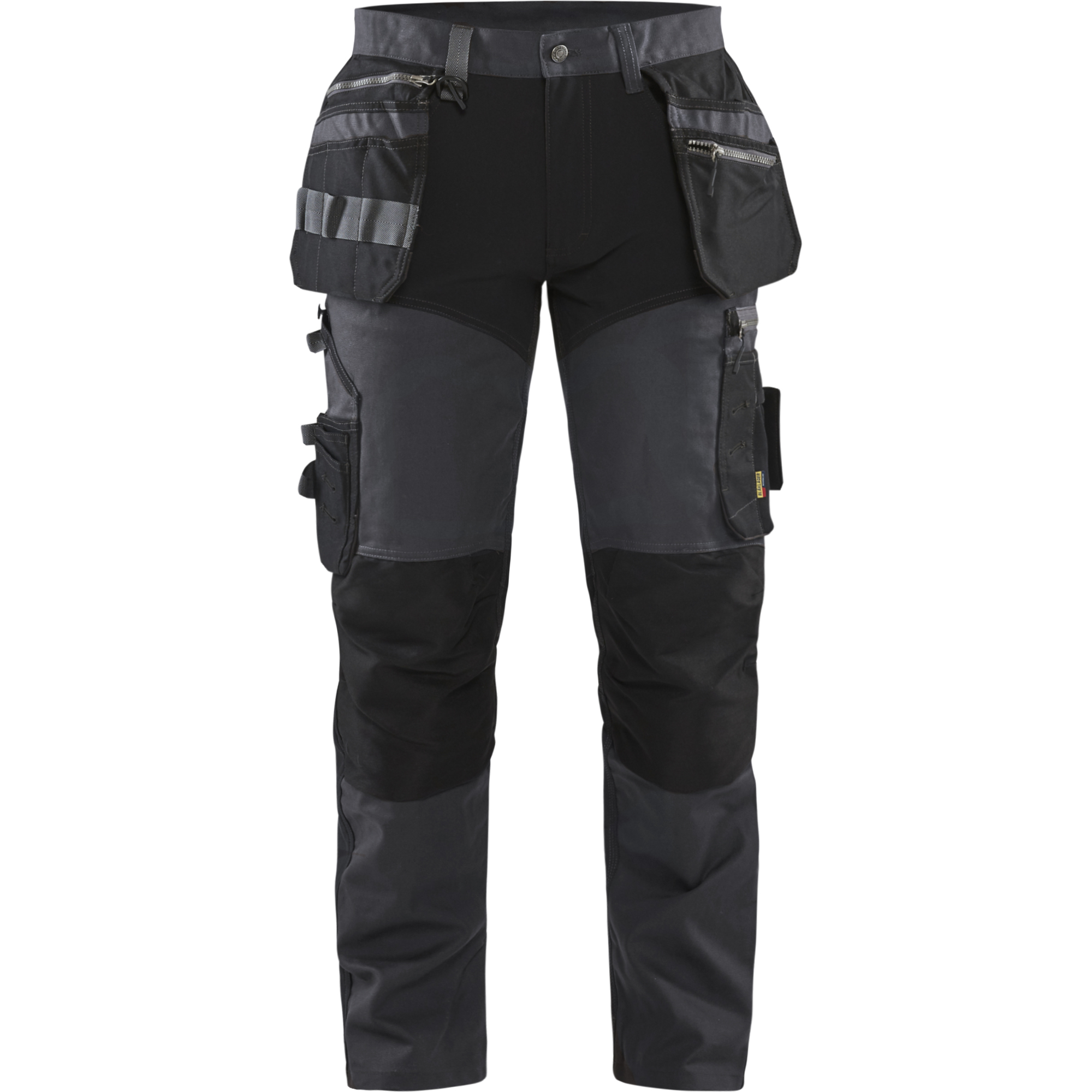 Blaklader Stretch Craftsman Work Trousers, Dark Grey/Black