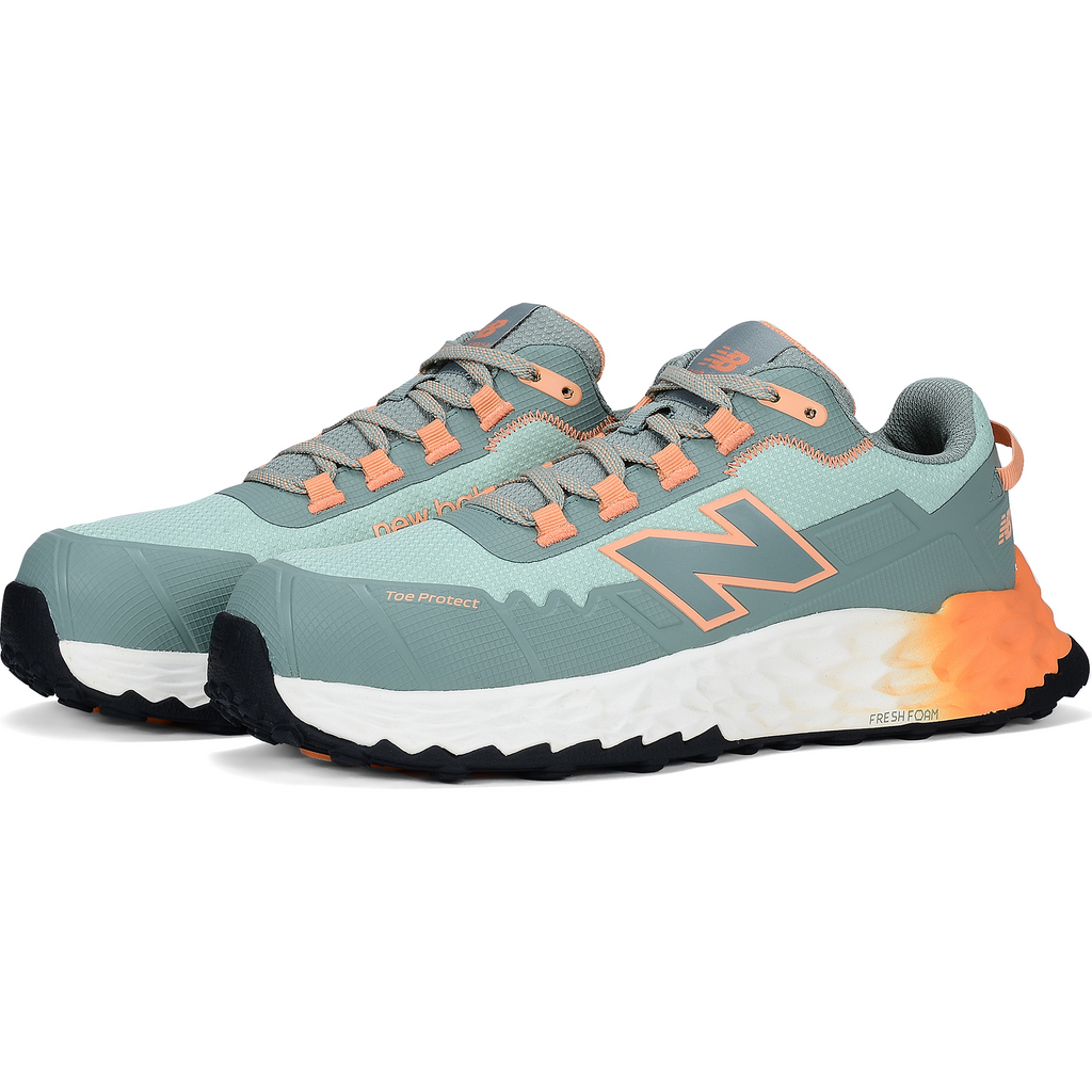 New Balance Cremorne Womens Safety shoes S3 L, aqua / pumpkin (7)