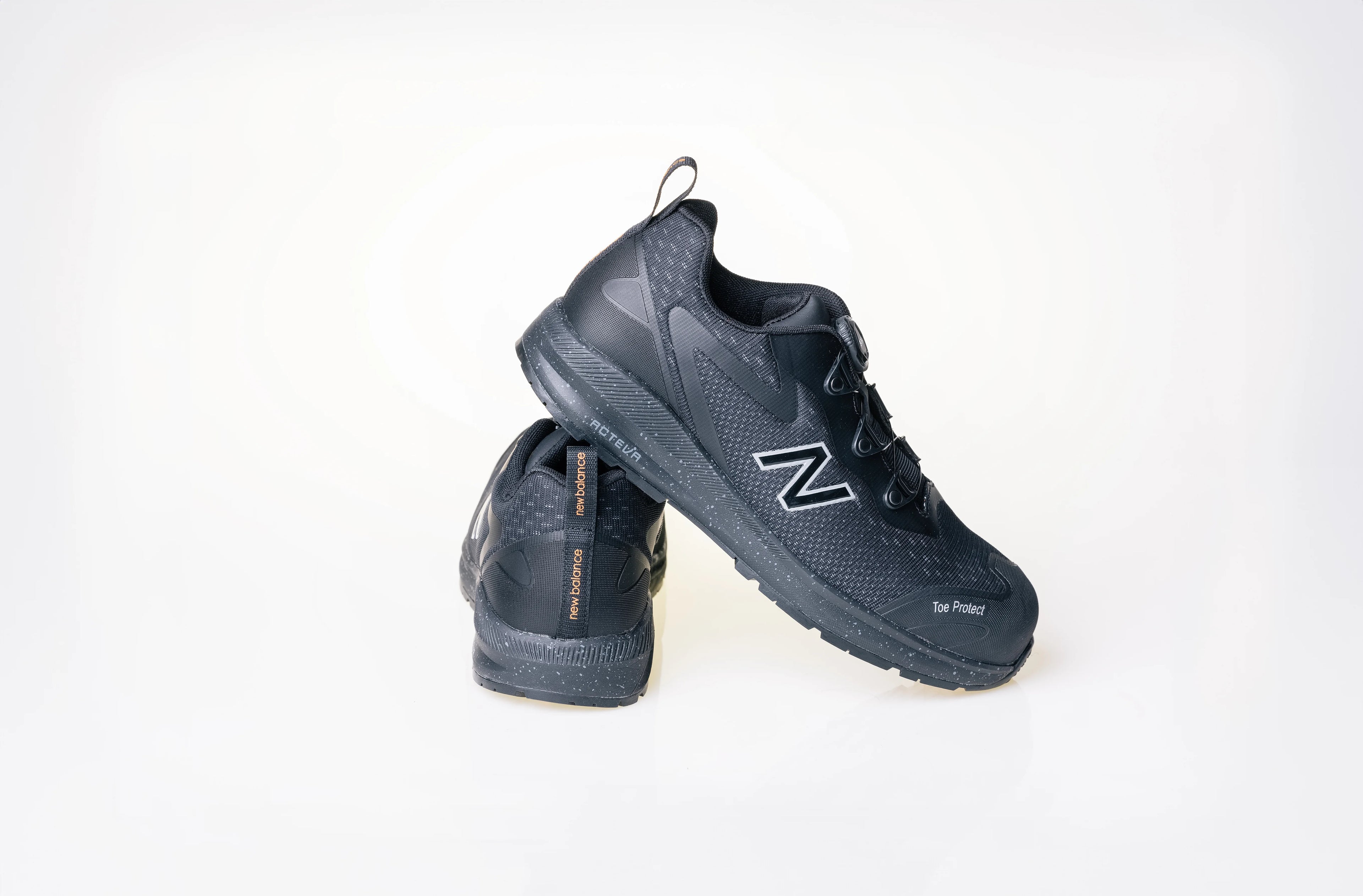 New Balance Logic BOA Safety Shoes S1 PL SR FO HRO Black/orange (6)