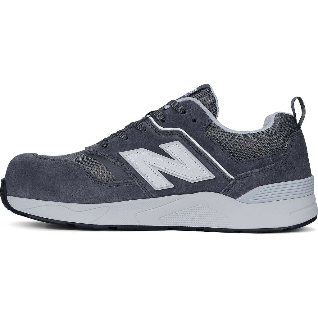 New Balance Elite Lite Mens Safety Shoes S1 PL HRO FO SC SR Grey/white (3)