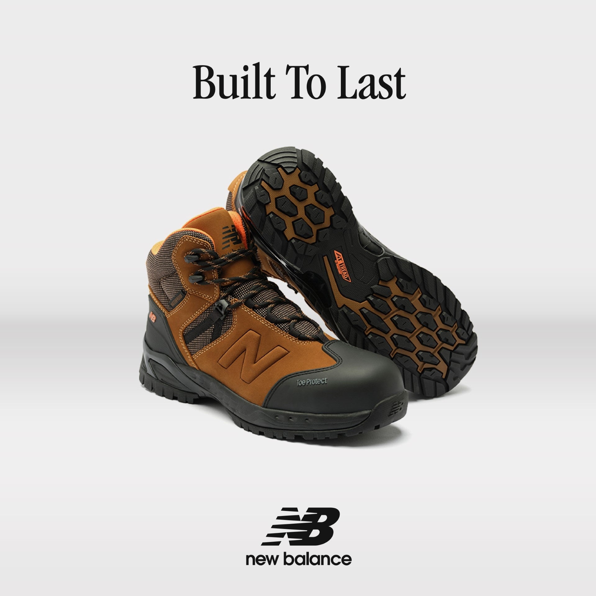 New Balance Allsite Safety Boot S3 WR SRC Rustic Brown/black (7)