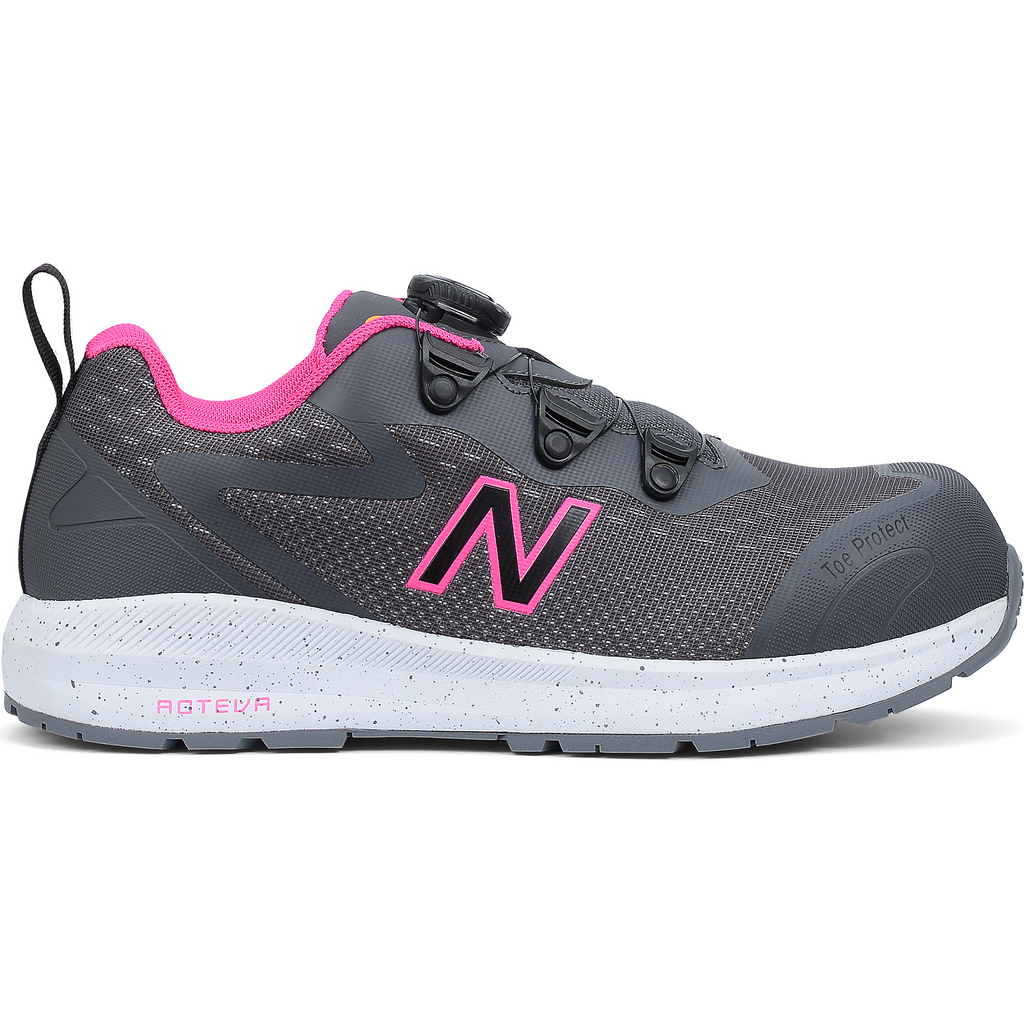 New Balance Logic Boa Womens Safety shoes S1 P, grey / pink (2)