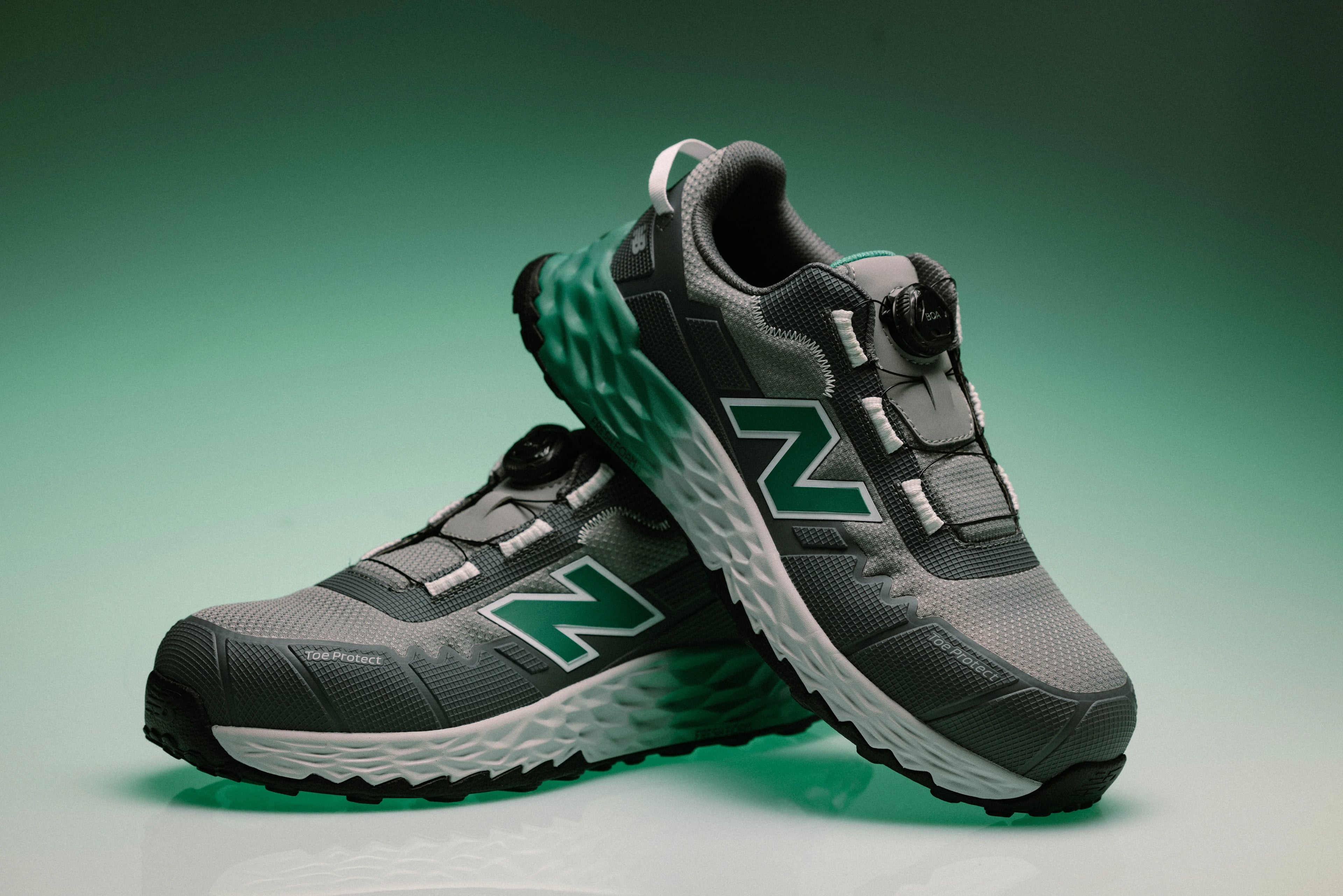 New Balance Cremorne BOA Safety shoes S3L, alloy / green (11)