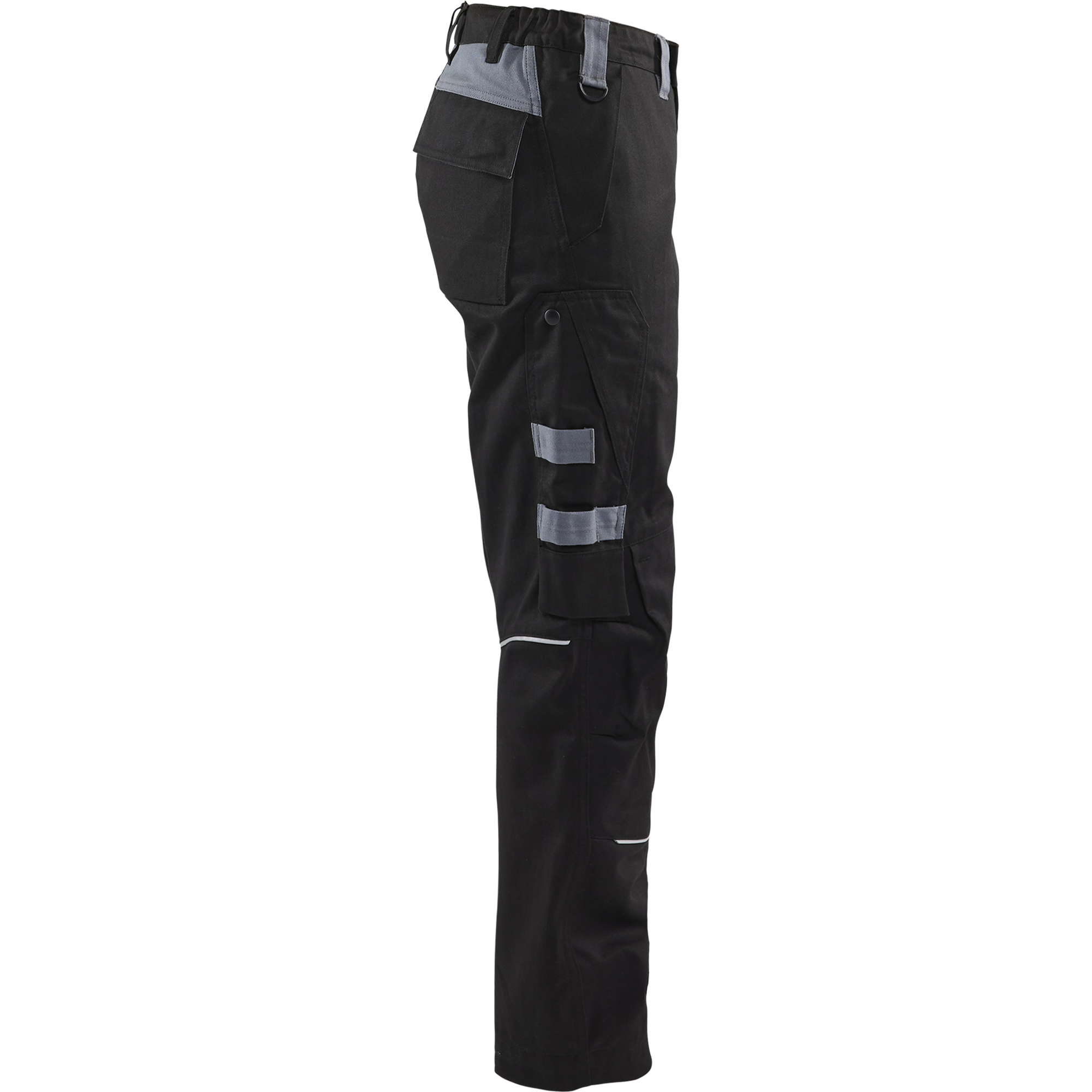 Blaklader Ladies Flame Resistant Work Trousers, Black/Grey (2)