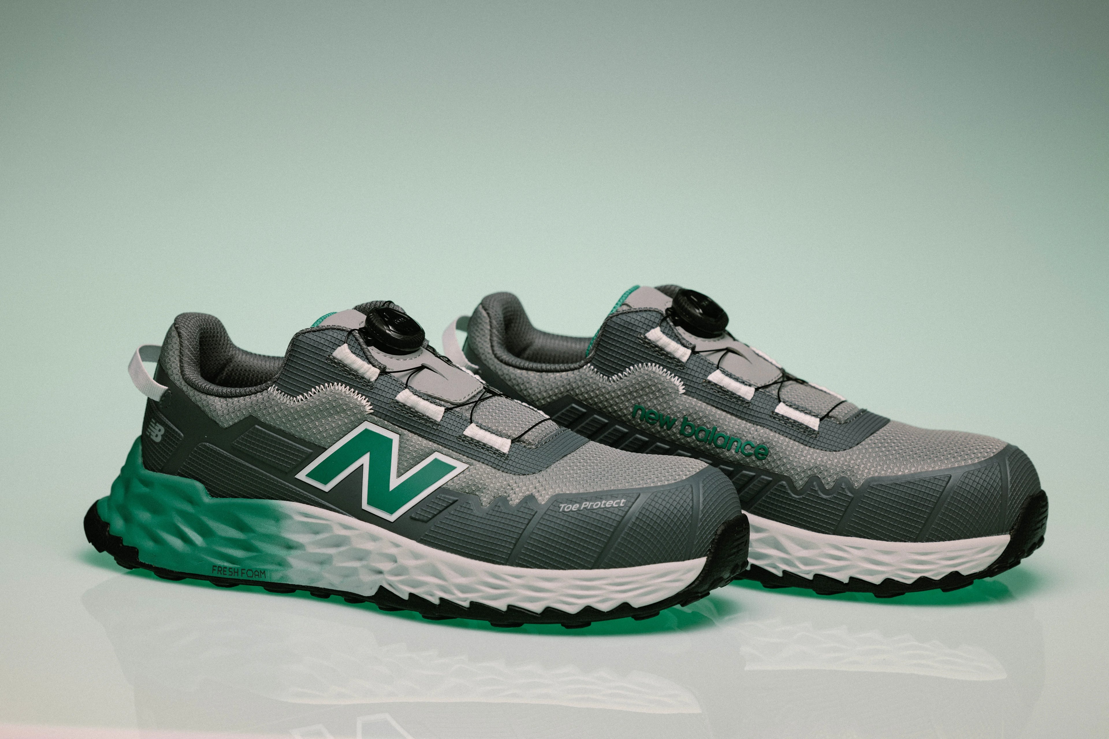 New Balance Cremorne BOA Safety shoes S3L, alloy / green (10)