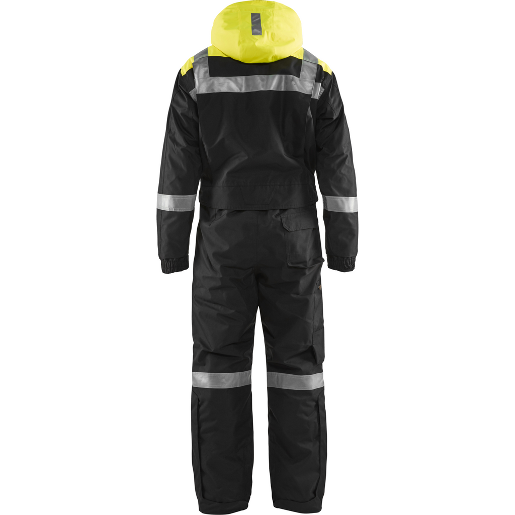 Blaklader Winter Coverall, Black/Yellow (3)