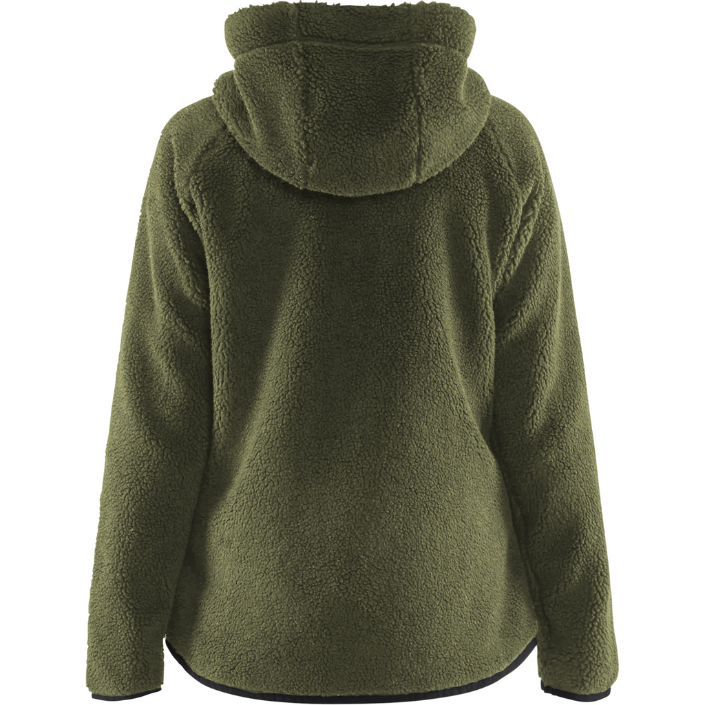 Blaklader Women's Pile Jacket, Autumn Green (3)