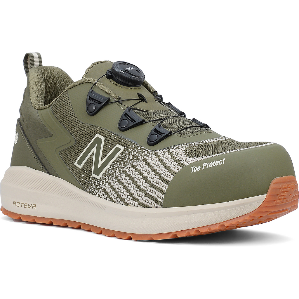 New Balance Speedware Boa Safety shoes S1P, olive / white
