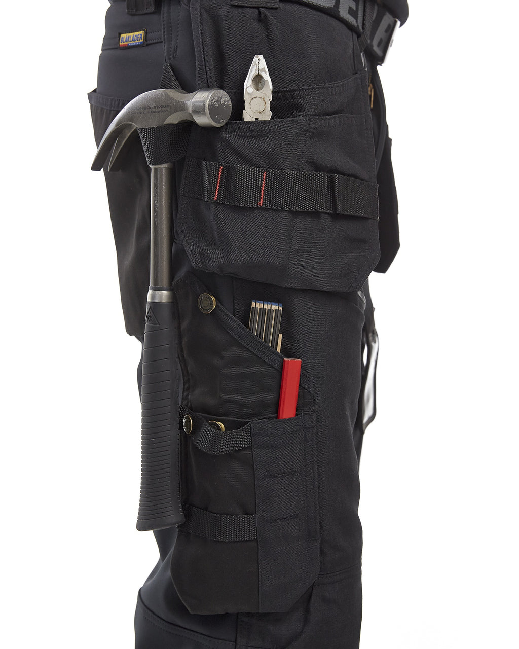 Blaklader Softshell Work Trousers, Black (5)