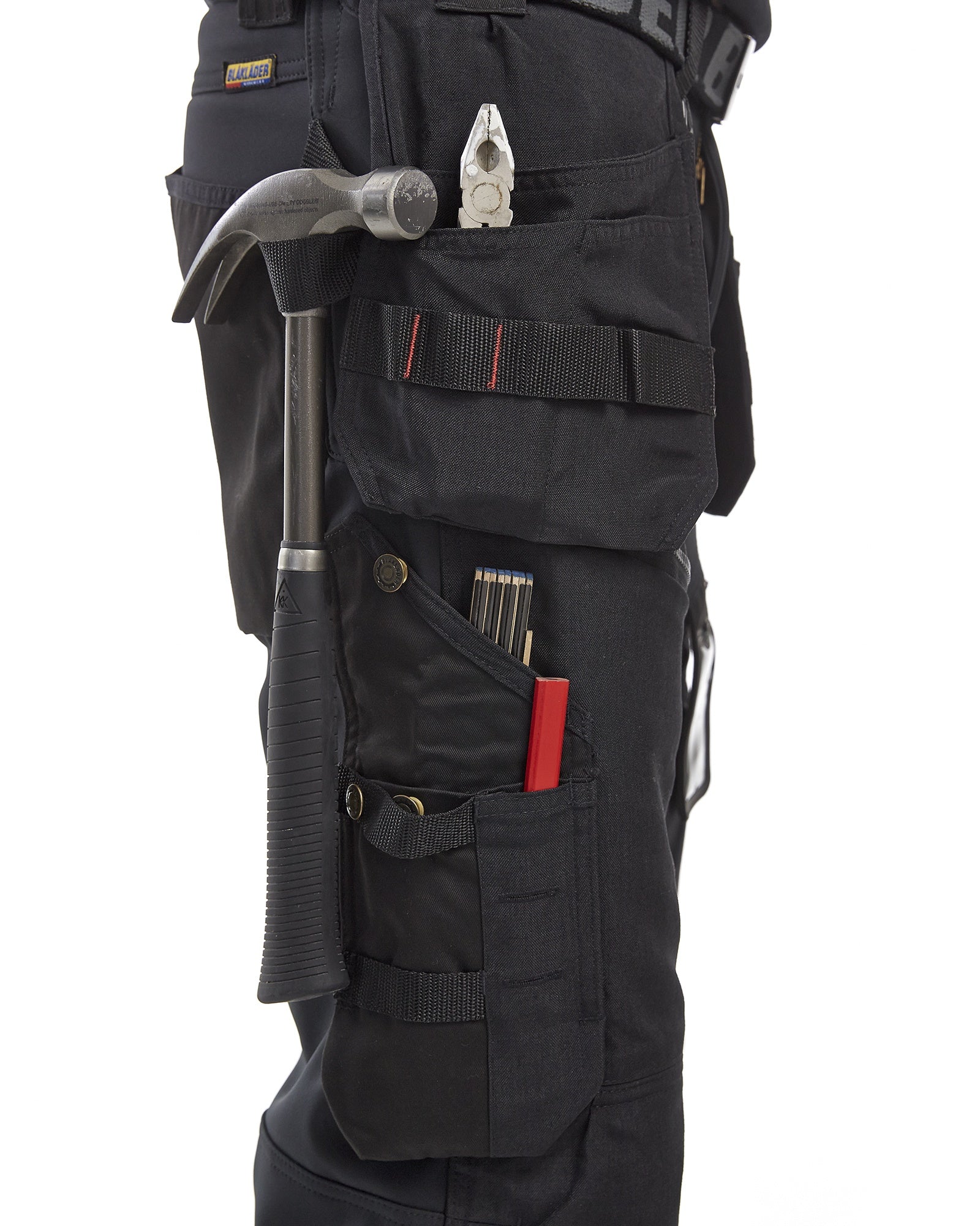 Blaklader Softshell Work Trousers, Black (5)