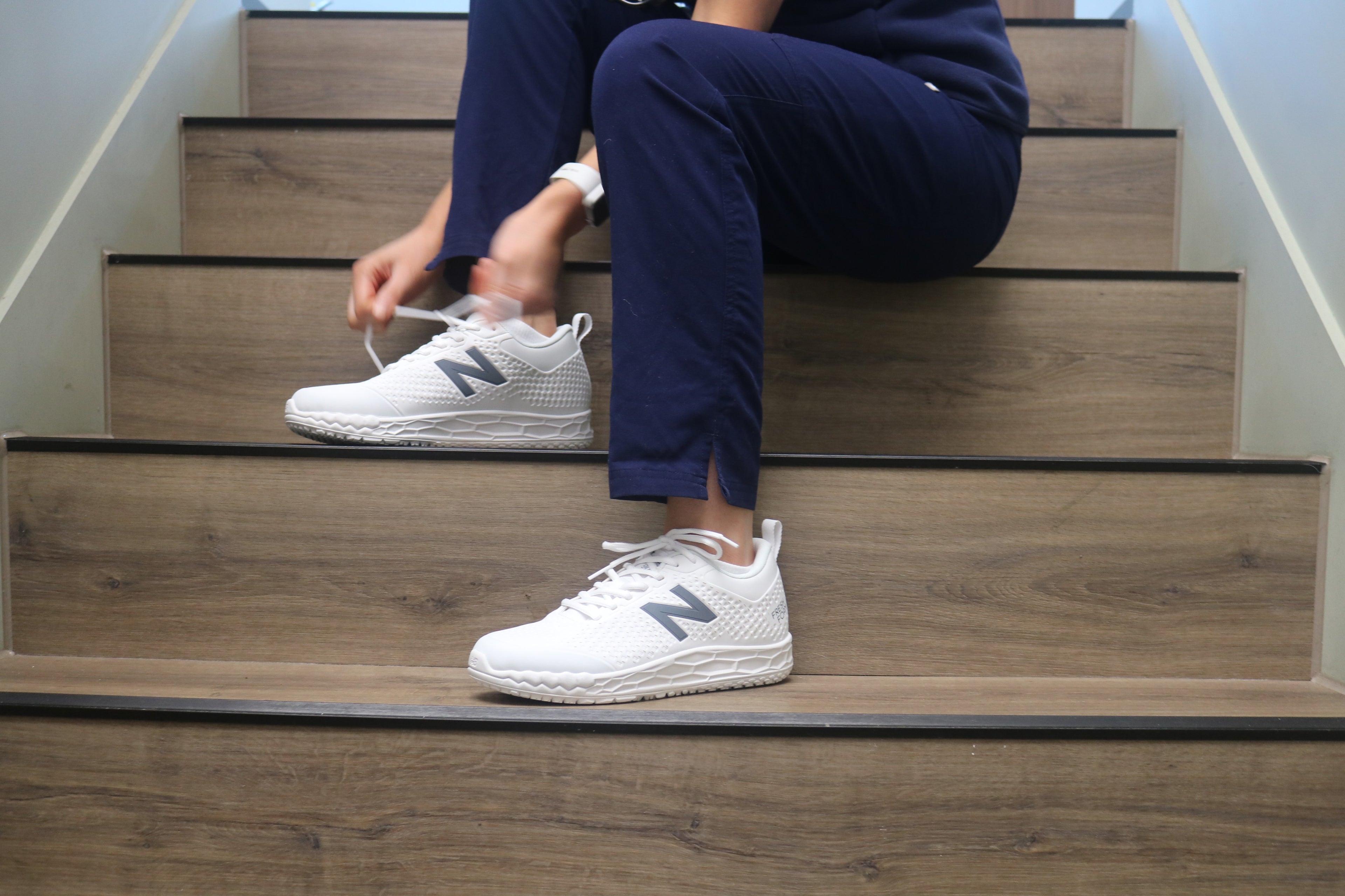 New Balance 906SR Womens Occupational Shoes OB E HRO SRC, White (10)