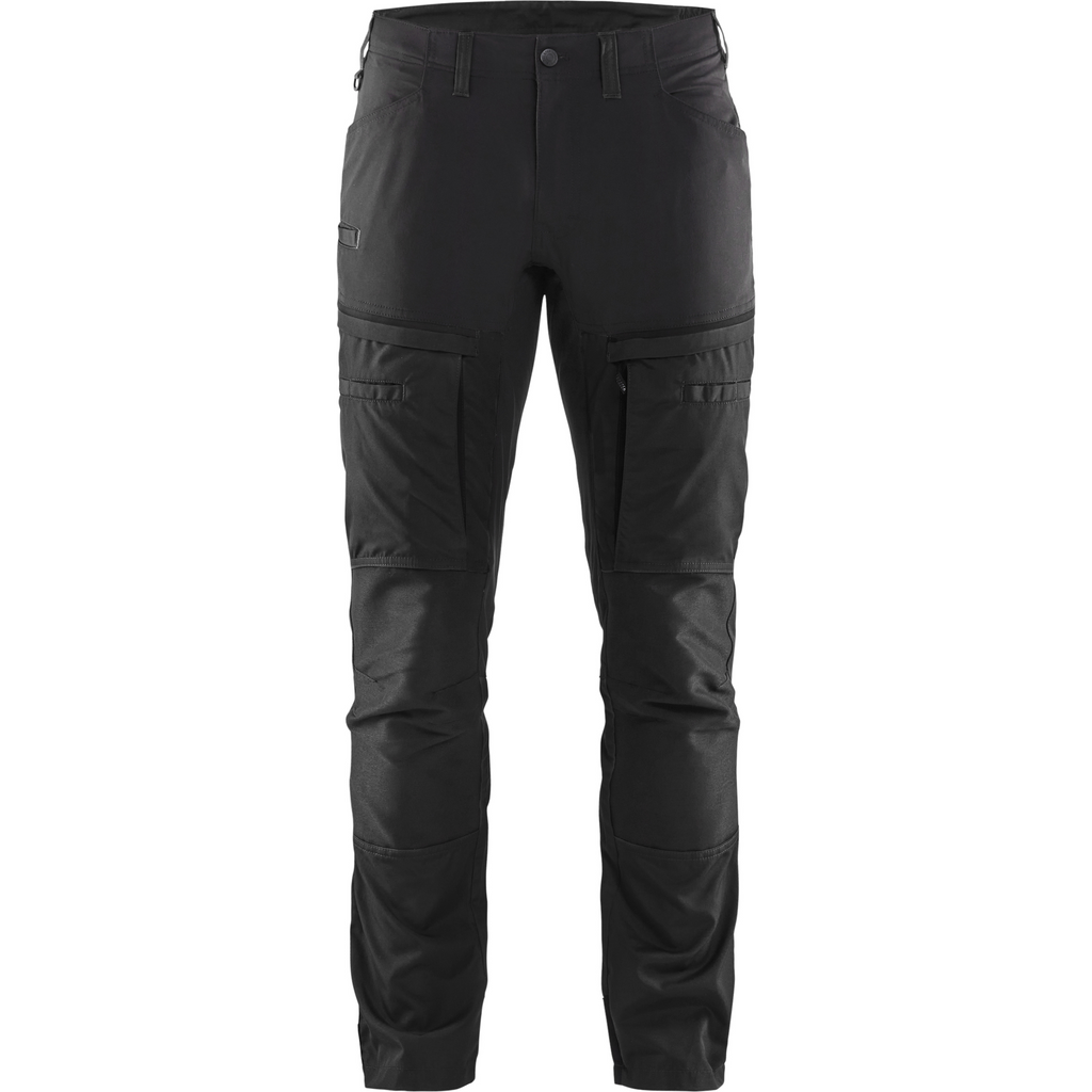 Blaklader Stretch Work Trousers, Black/Dark Grey