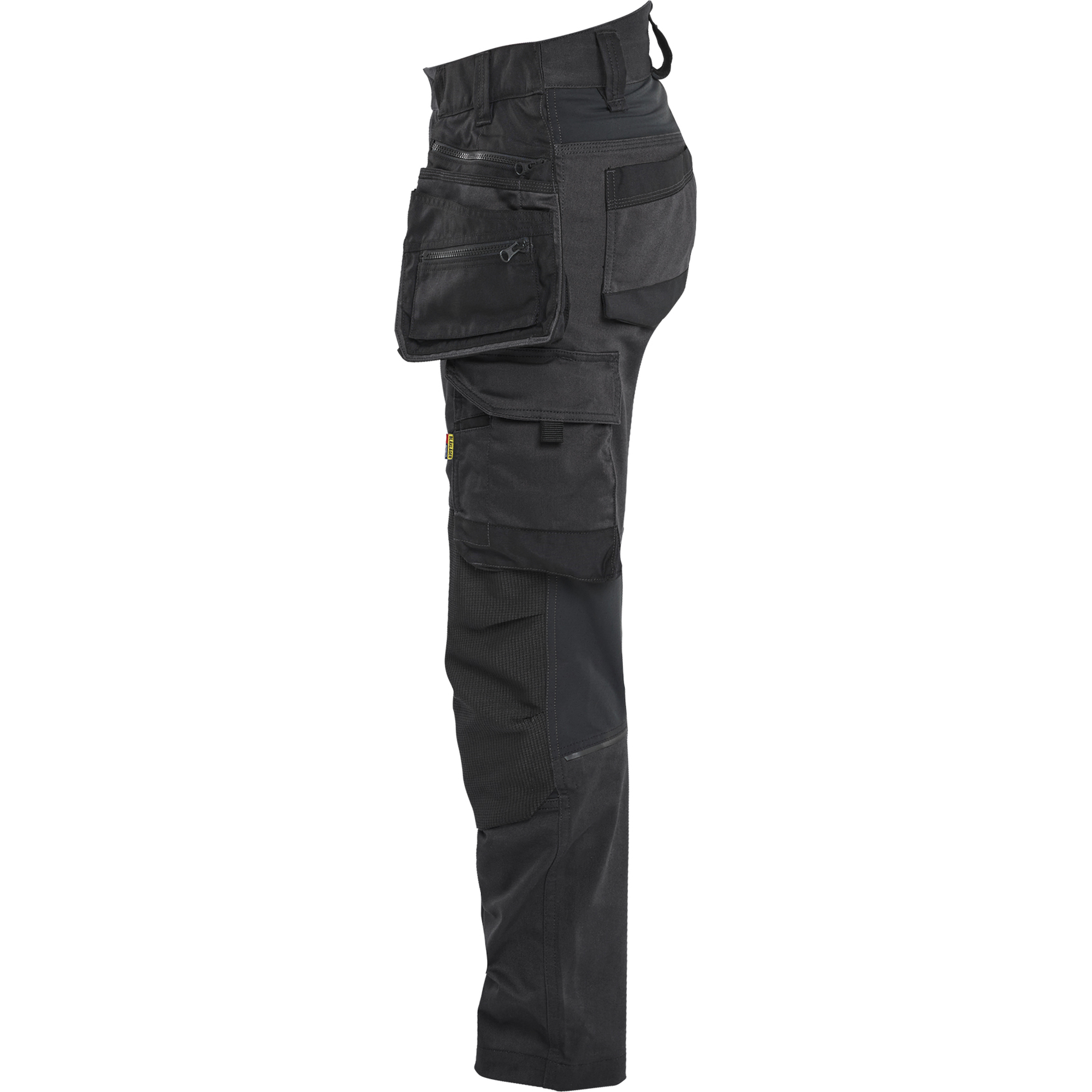 Blaklader STRIKER Ladies Stretch Craftsman Work Trousers, Black/Black (2)