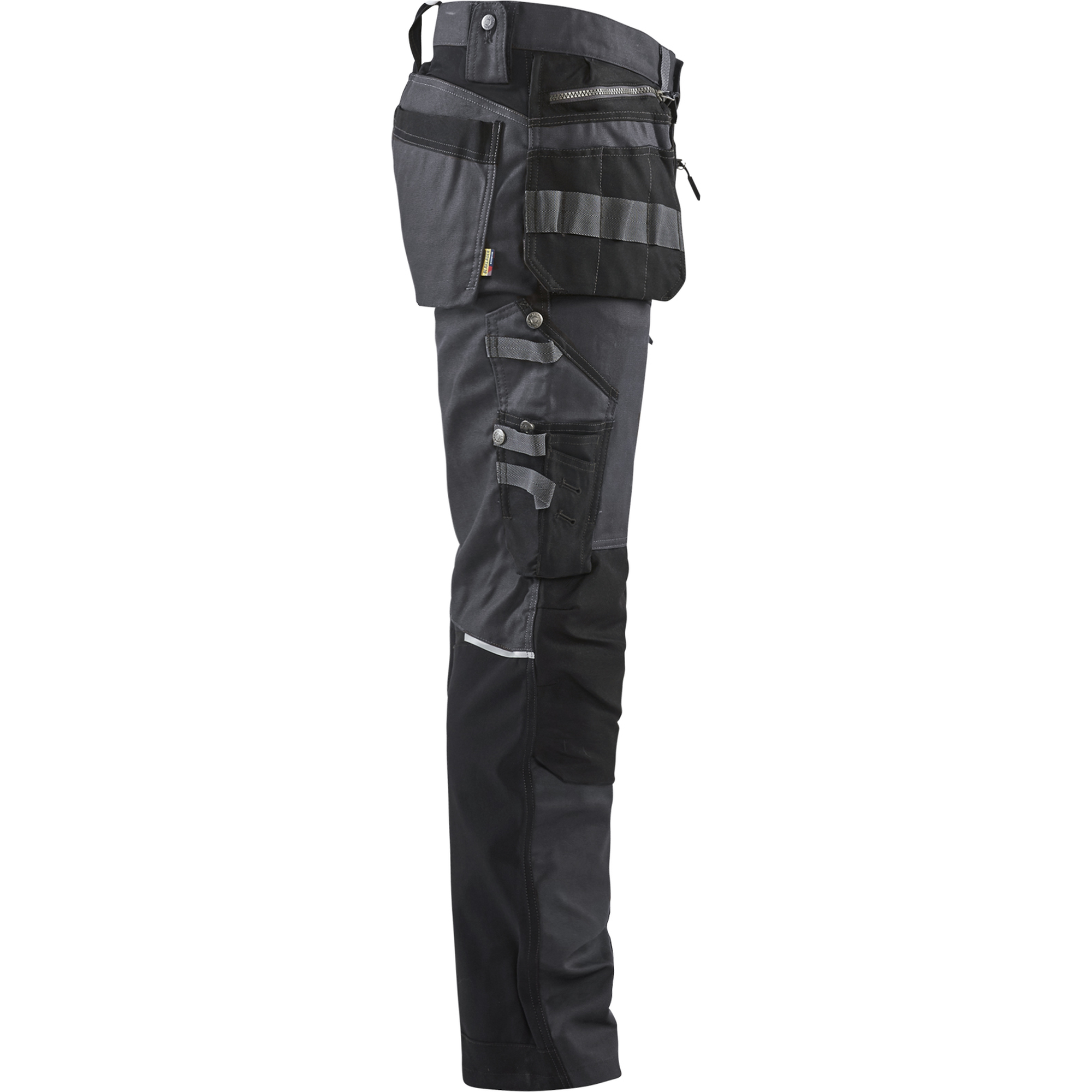 Blaklader Stretch Craftsman Work Trousers, Dark Grey/Black (2)