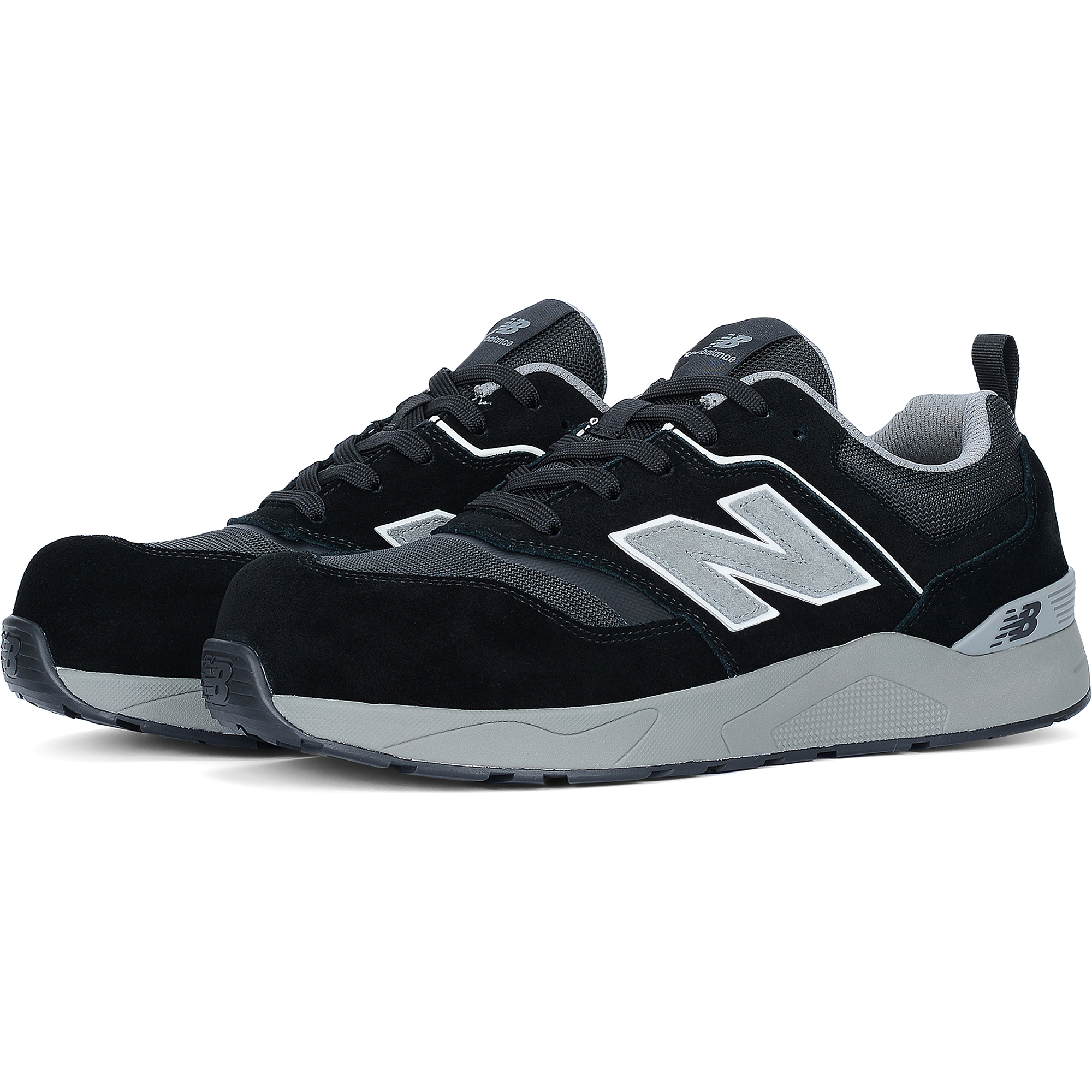 New Balance Elite Lite Mens Safety Shoes S1 PL HRO FO SC SR Black/grey (6)