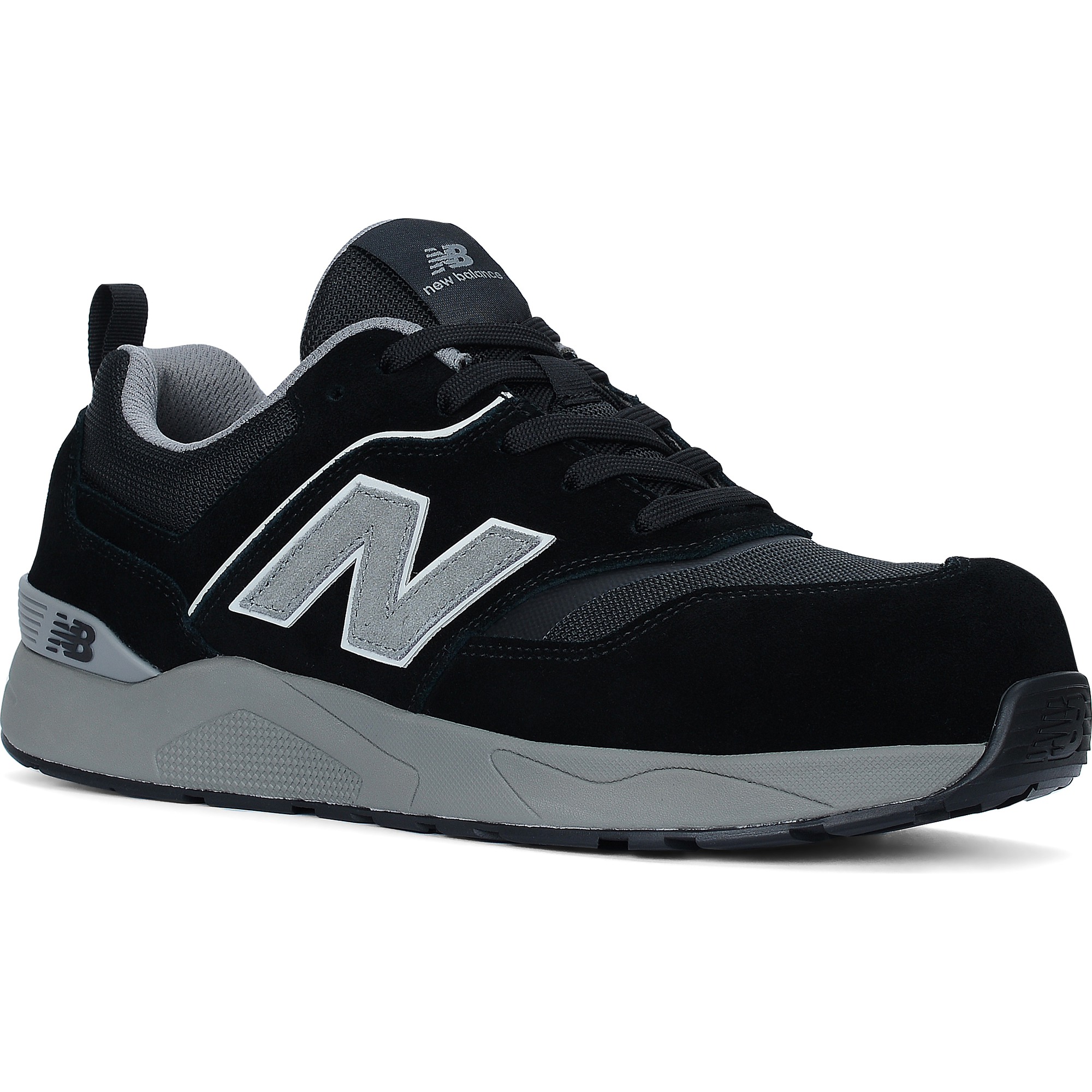 New Balance Elite Lite Mens Safety Shoes S1 PL HRO FO SC SR Black/grey