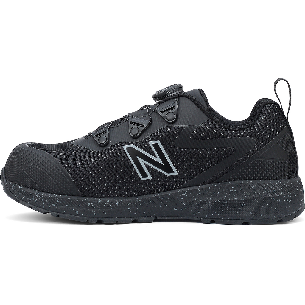 New Balance Logic Boa Womens safety shoes, black / blue, S1 (3)