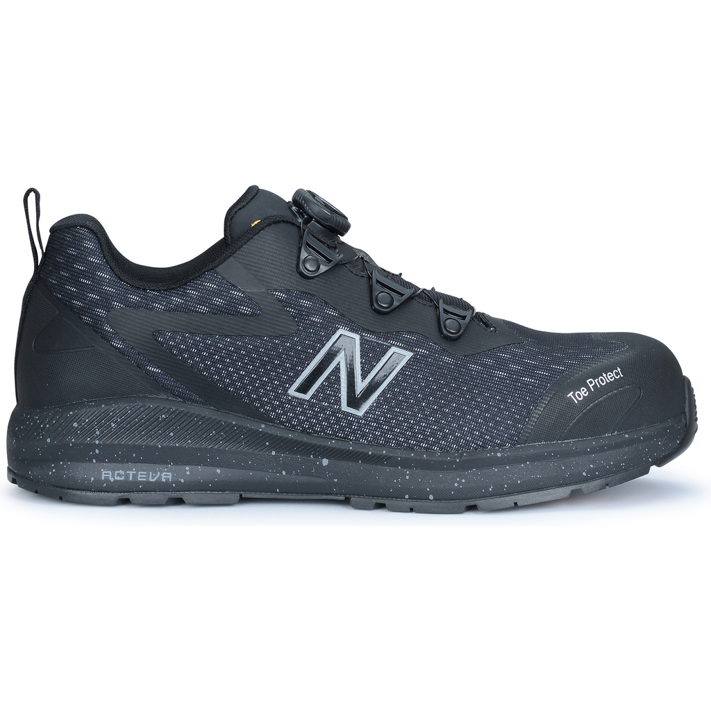 New Balance Logic BOA Safety Shoes S1 PL SR FO HRO Black/orange (2)
