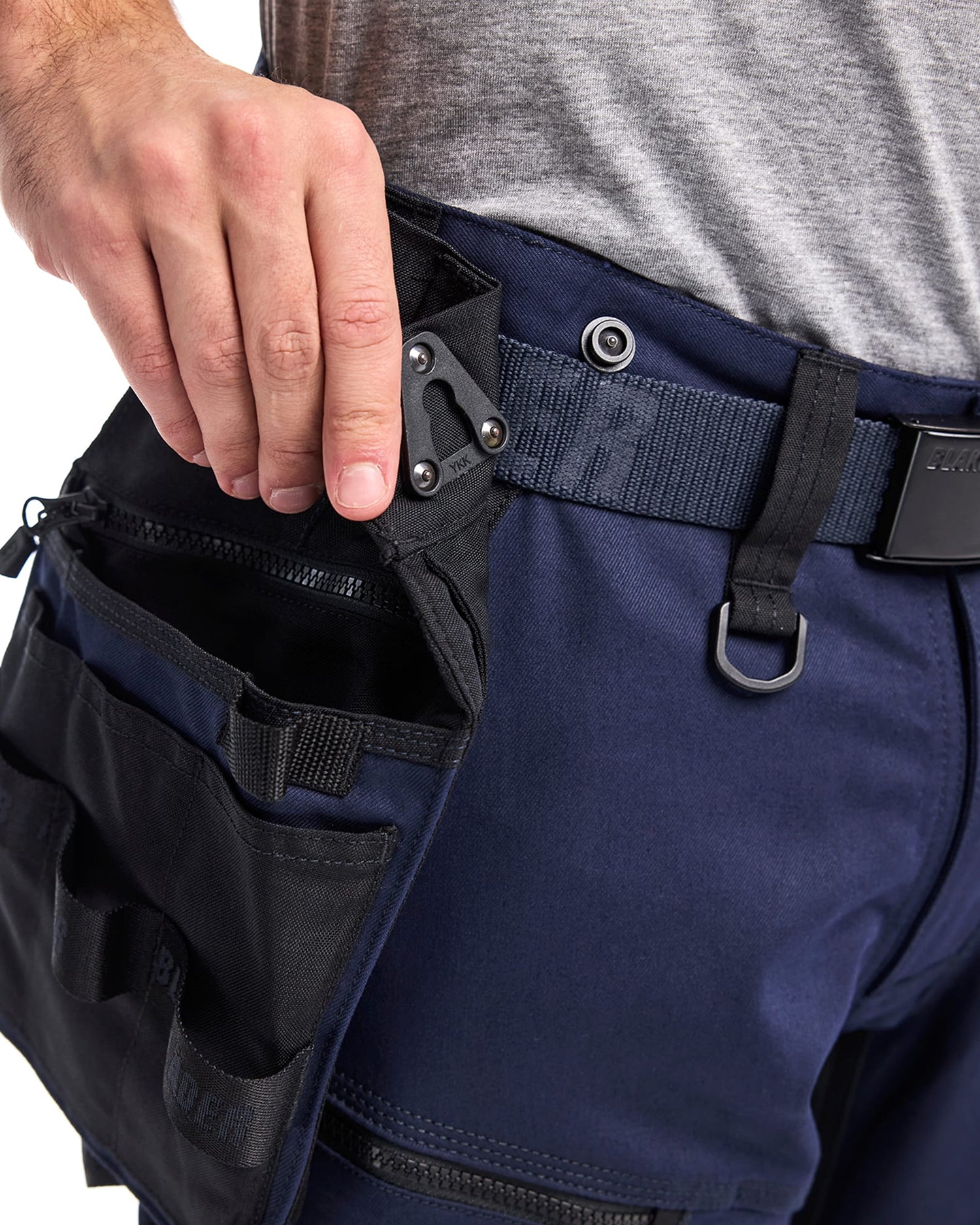 Blaklader STRIKER Stretch Craftsman Work Trousers, Dark Navy/Black (10)
