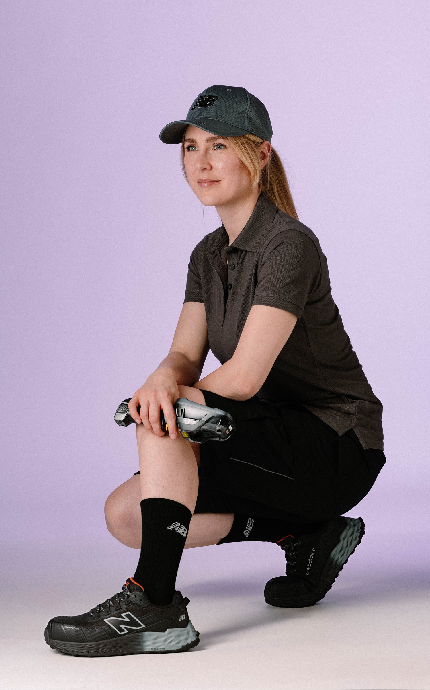New Balance Cremorne Womens Safety shoes S3L, black / grey (19)