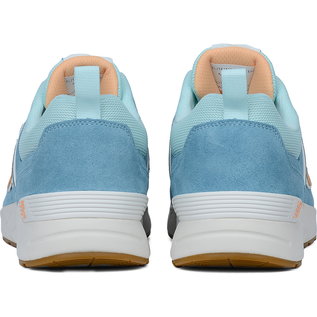 New Balance Elite Lite Womens Safety Shoe S1 PL HRO FO SC SR Milky Blue/orange (9)