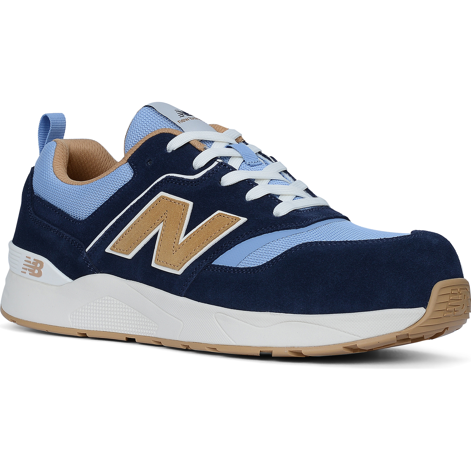 New Balance Elite Lite Safety Shoes S1 PL HRO FO SC SR Blue/coffee