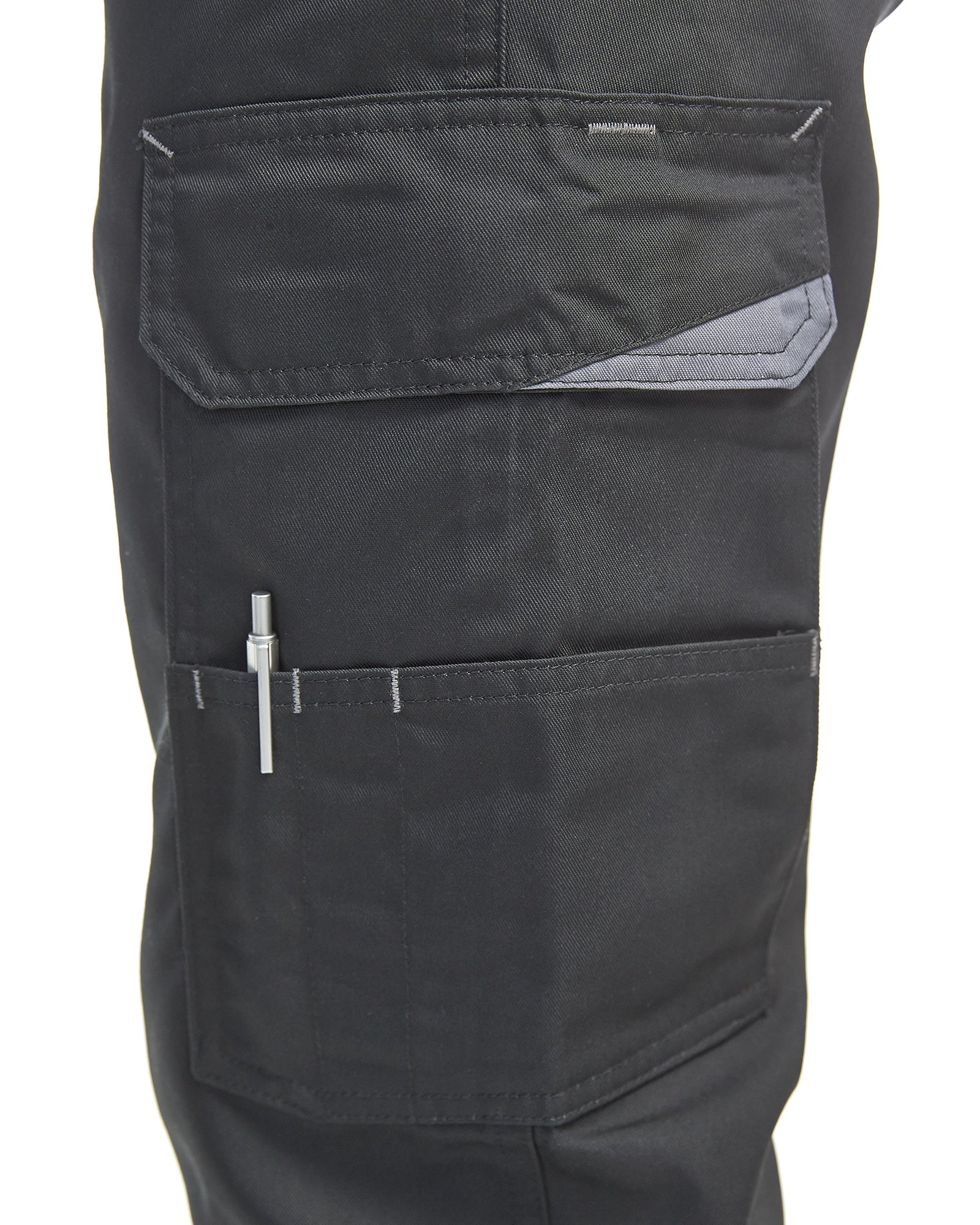Blaklader Industry Work Trousers, Black/Grey (6)