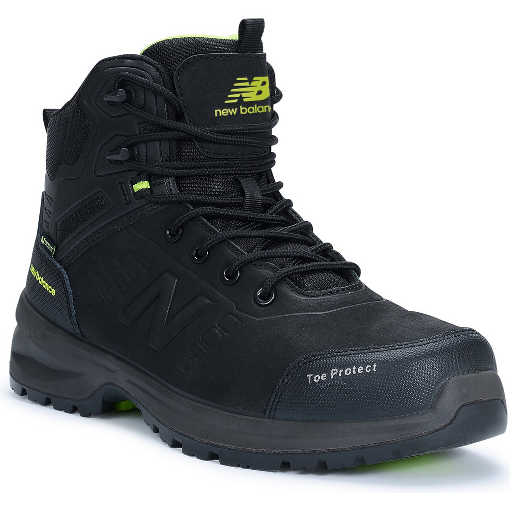 New Balance Calibre Safety Boots S3L FO HRO SR SC Black Width 2E