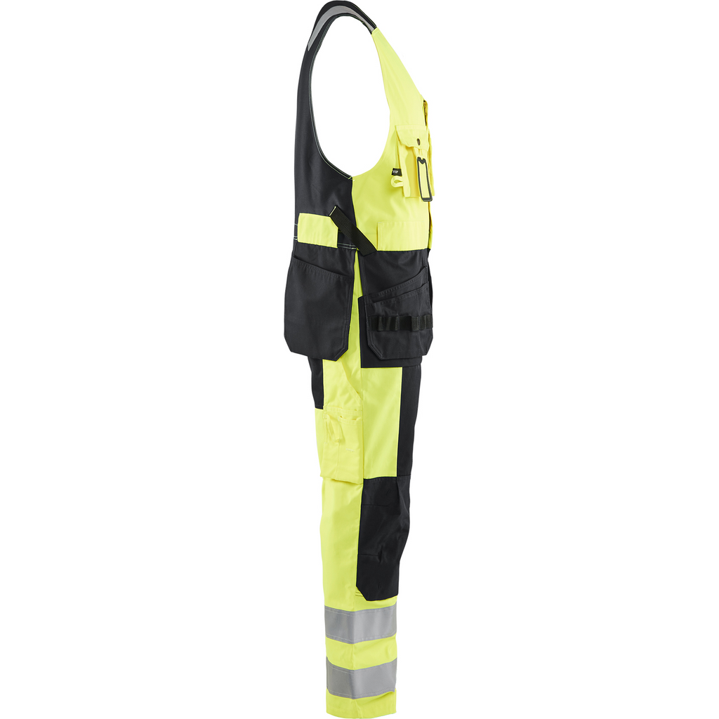 Blaklader High Vis Combination Trousers, Yellow/Black (2)