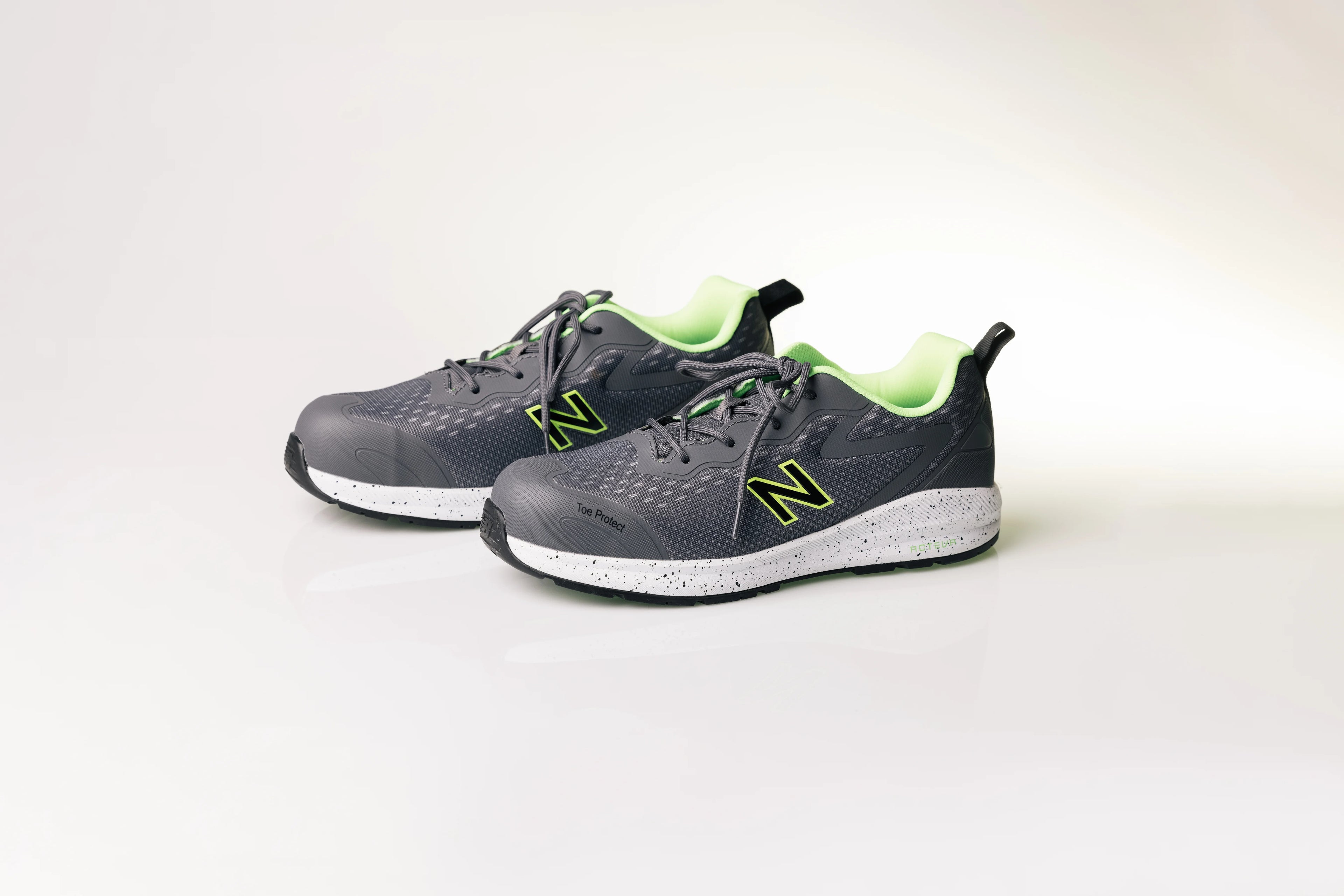 New Balance Logic Safety Shoes S1 PL SR FO HRO Blue/yellow (6)