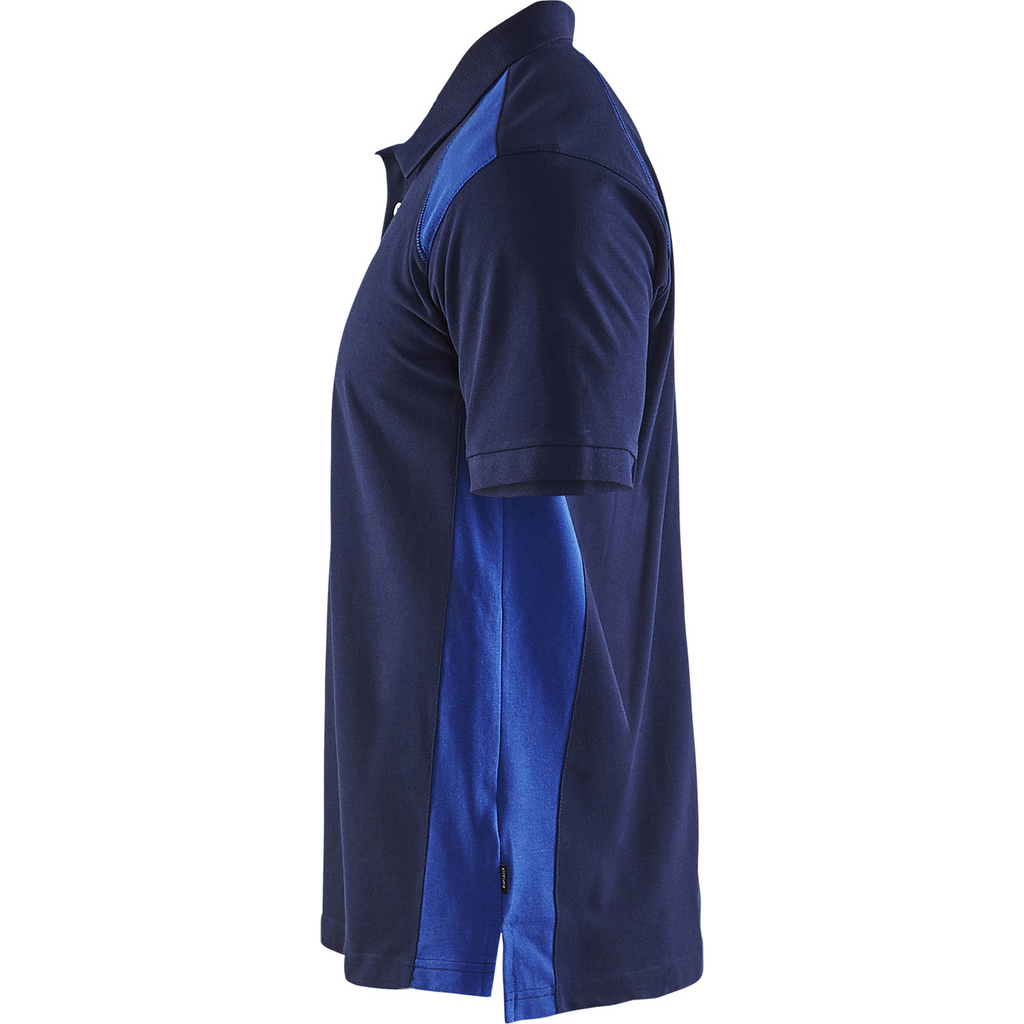 Blaklader Polo Shirt, Navy Blue/Royal Blue (3)