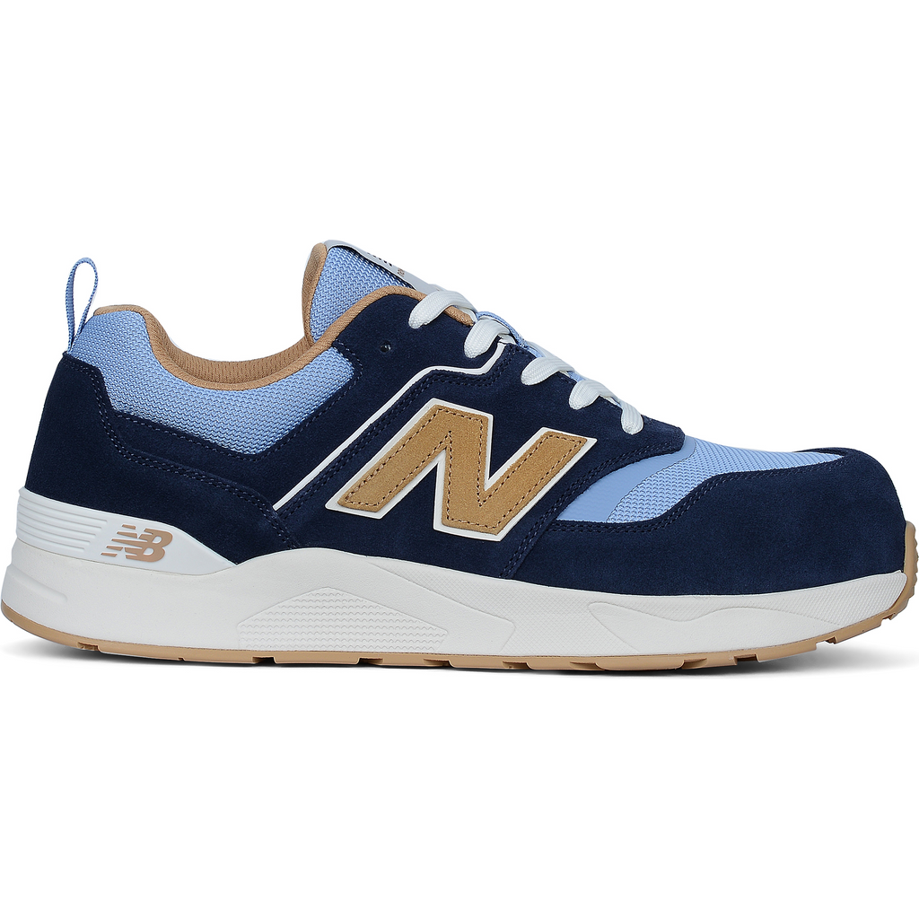 New Balance Elite Lite Safety Shoes S1 PL HRO FO SC SR Blue/coffee (2)
